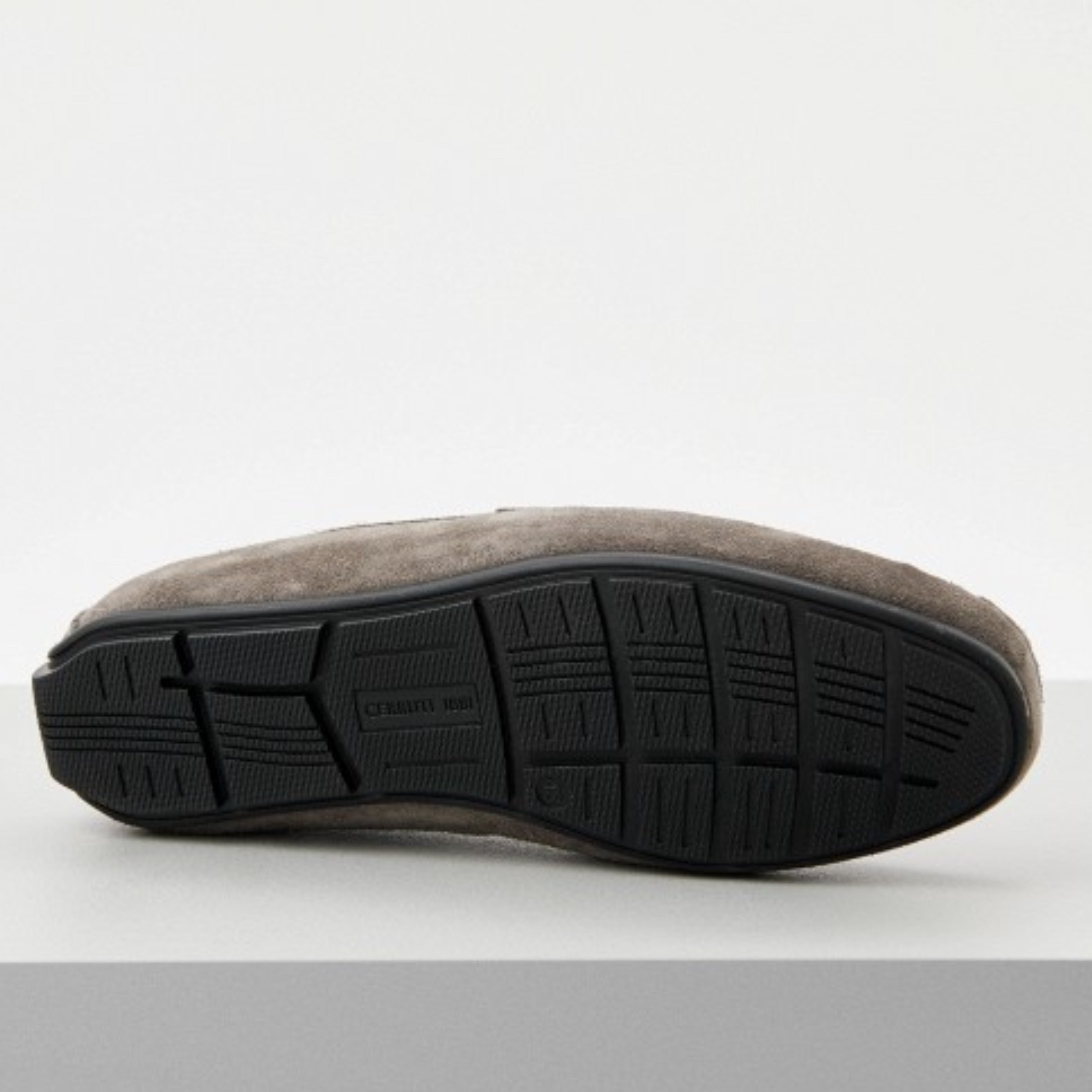 Мъжки мокасини Men’s gray driver moccasins Cerruti 1881 CSSU01516M outsole view