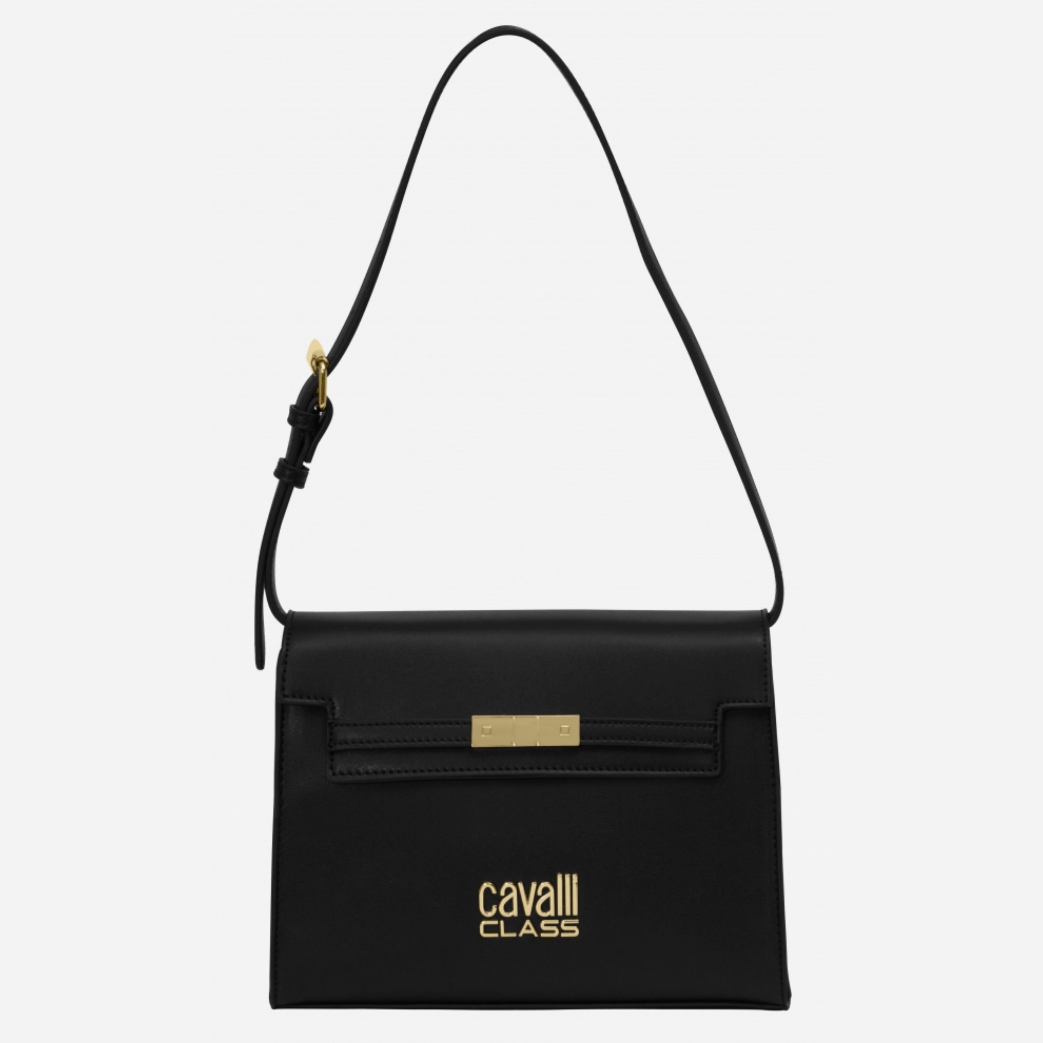 Дамска чанта за рамо в черно Women’s medium shoulder bag MANUELA CCHB01162100 Black