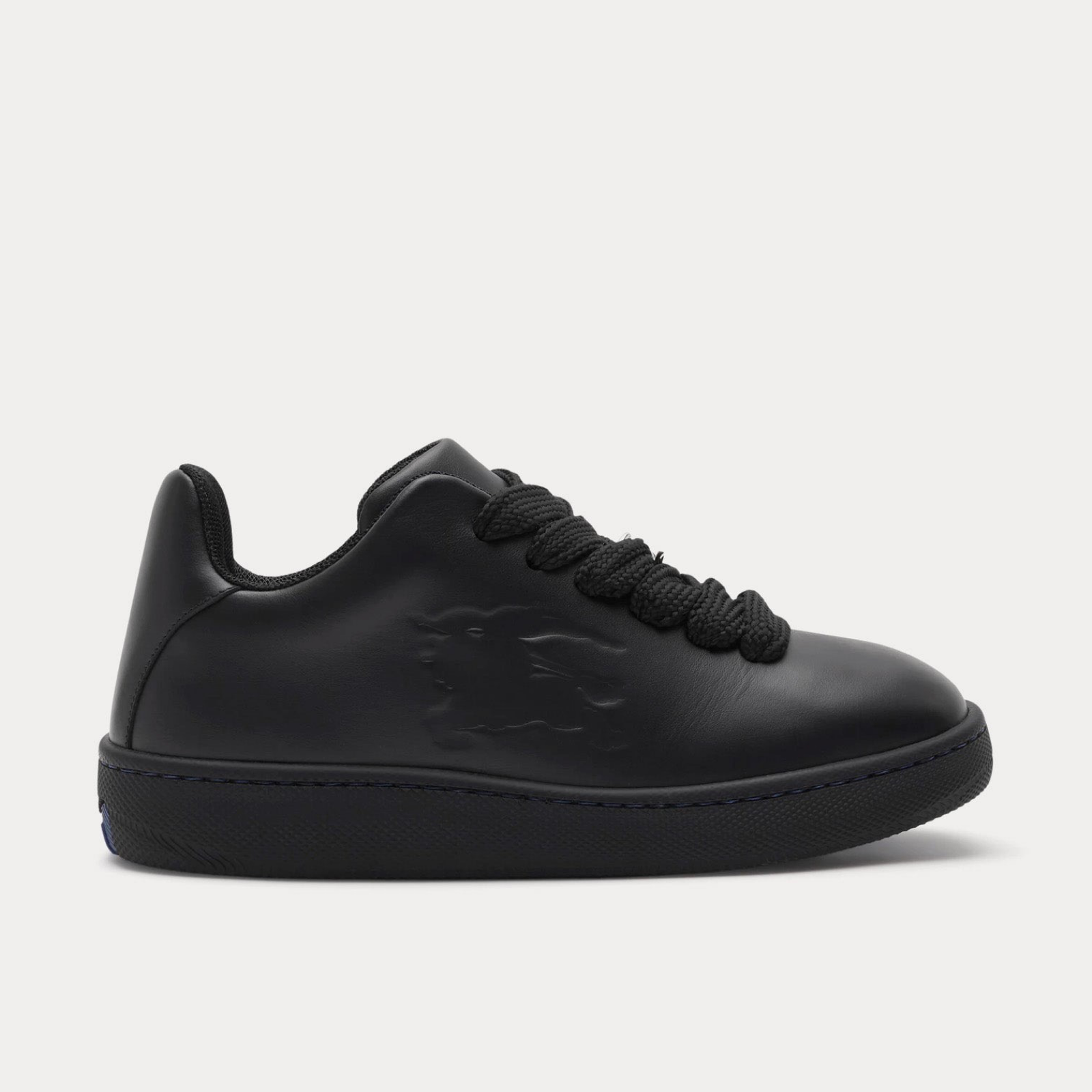 Burberry Box Leather Men Sneakers Lateral View