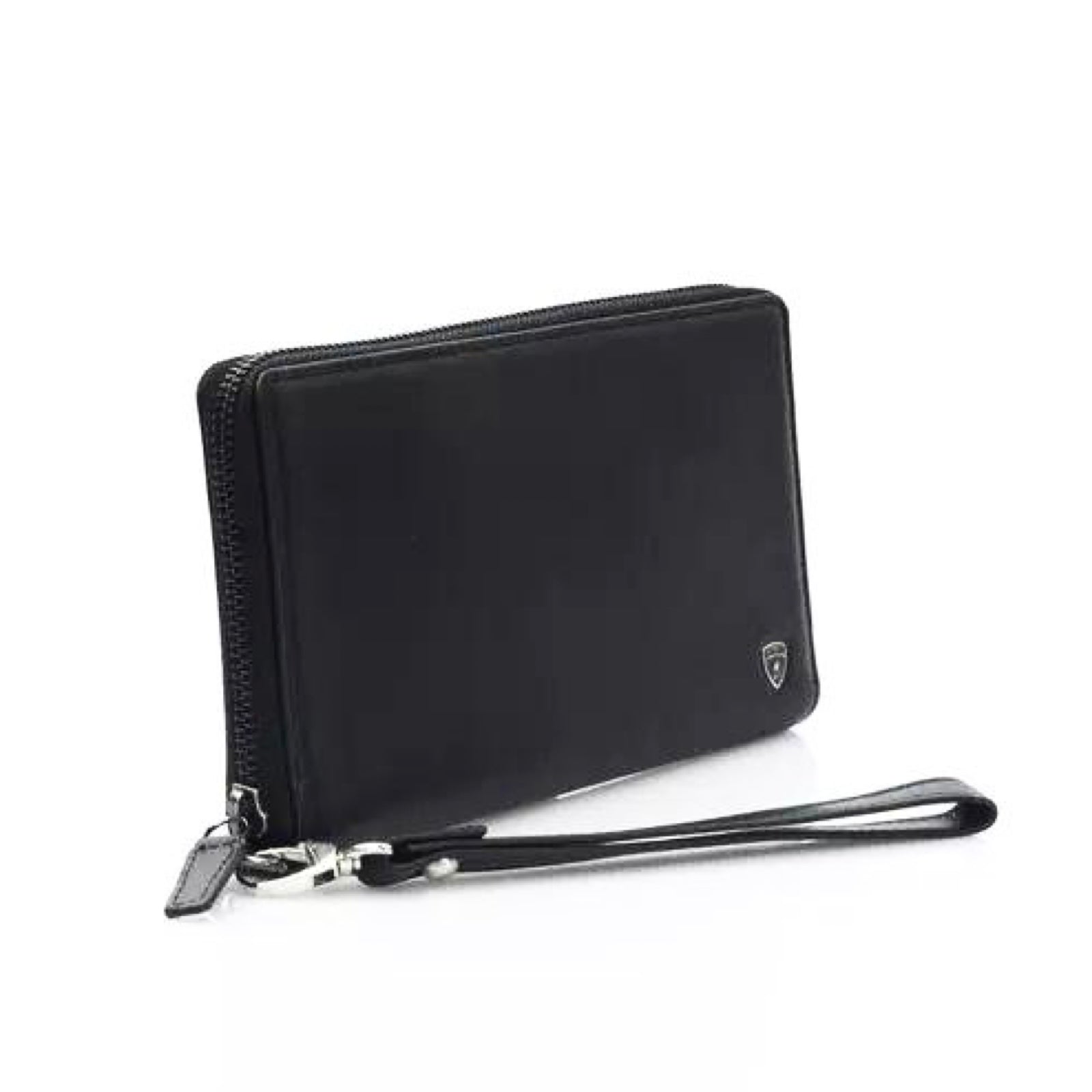 Мъжко клъч портмоне Automobili Lamborghini Men Clutch Wallet Side View
