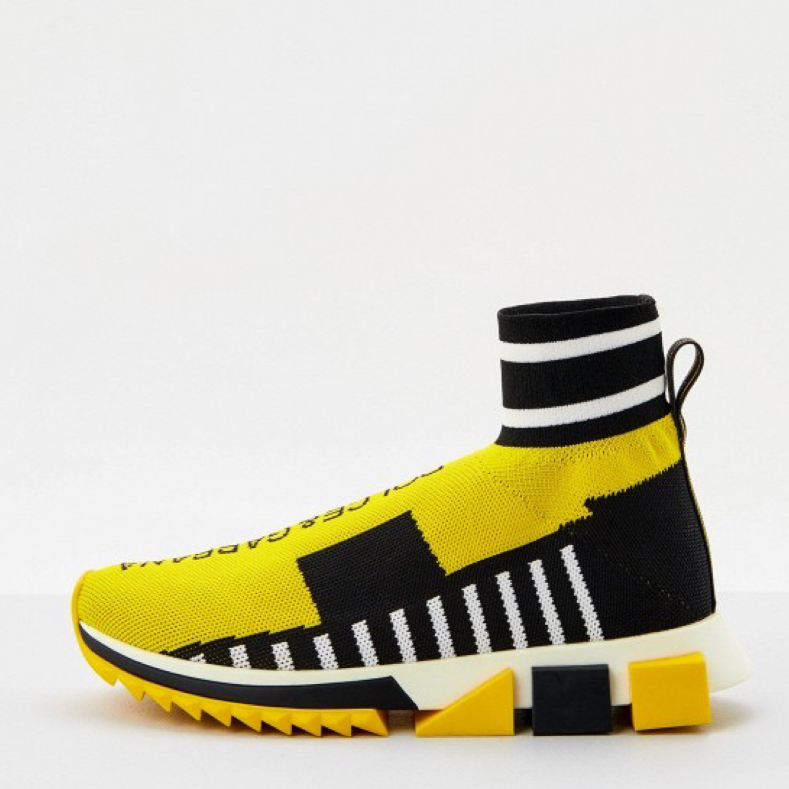 Dolce & Gabbana Sorrento High Top Women Sneakers Medial View