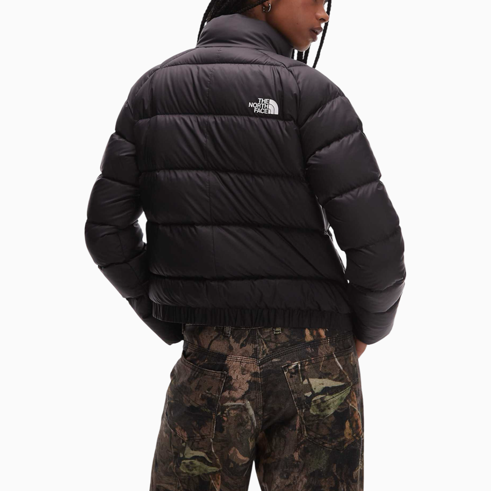 Дамско черно яке The North Face Women Jacket NF0A8E73JK31 Back View