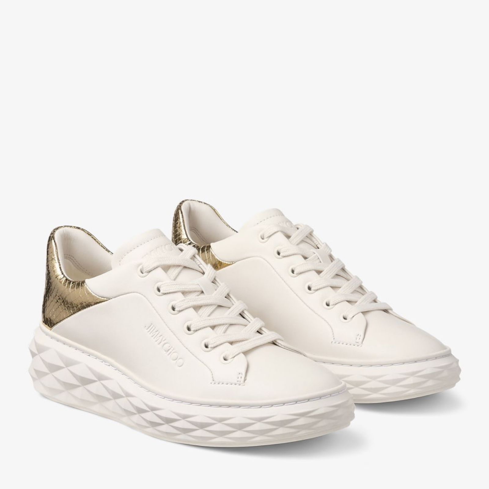 Jimmy Choo Diamond Maxi Women Sneakers J000178637 Lateral View