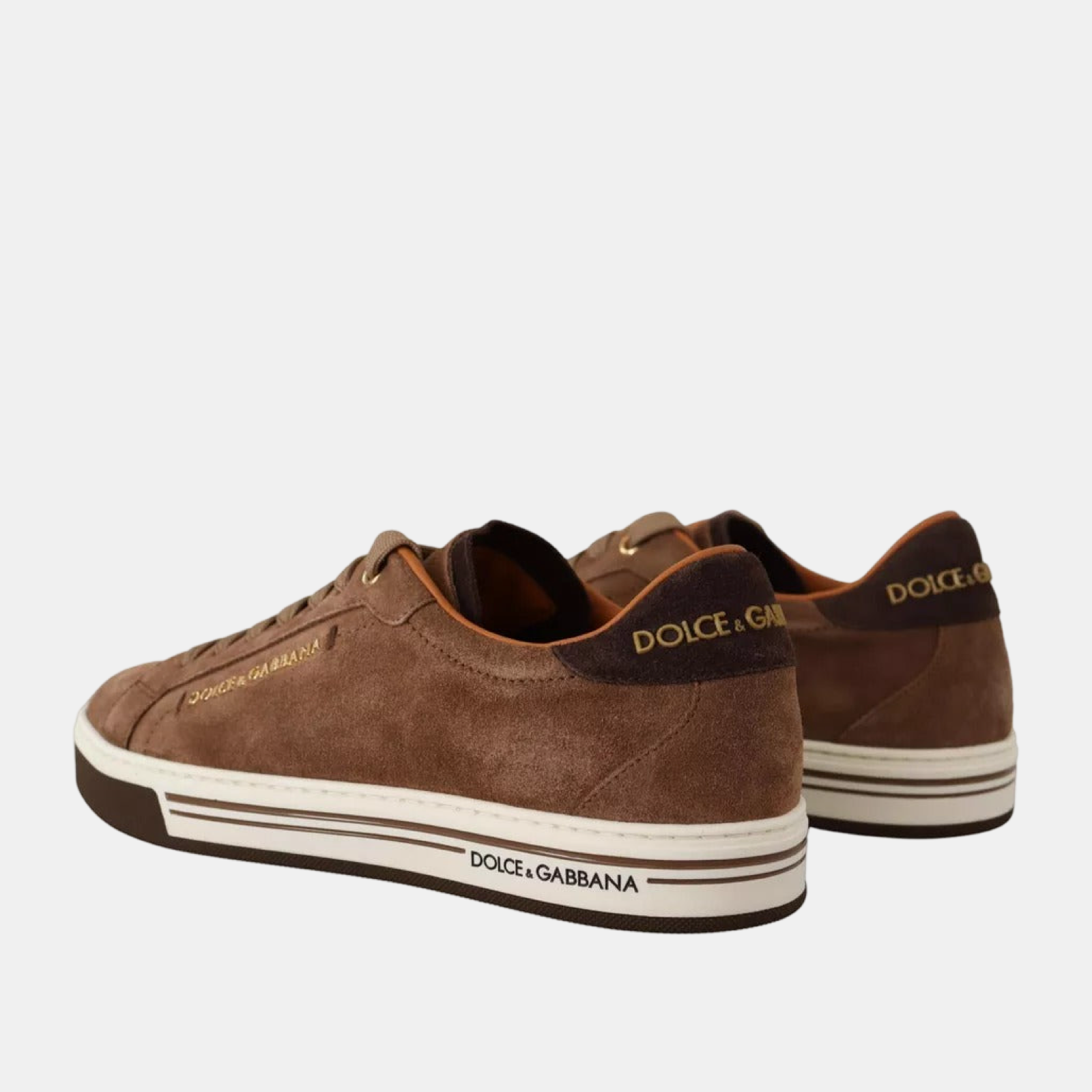 Мъжки велурени обувки Dolce & Gabbana Roma Men Sneakers