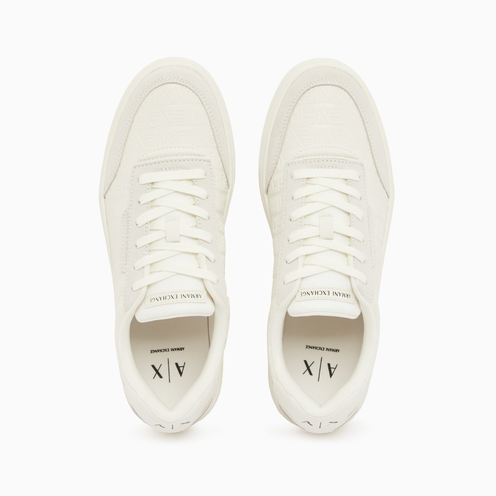 Мъжки кецове Armani Exchange Men Sneakers XM002630 AF22754 M0348 Top View