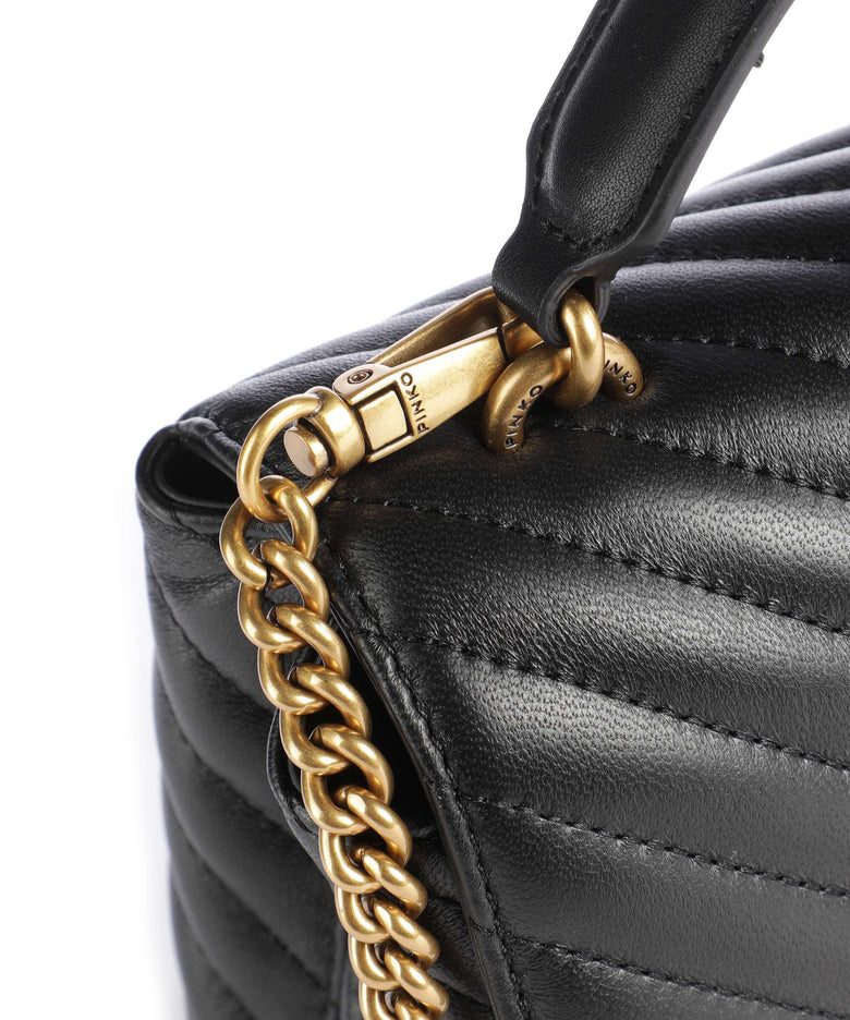 Дамска чанта Women’s handbag PINKO Love Lady Mini 100044 A0GK K35Q Black detail view