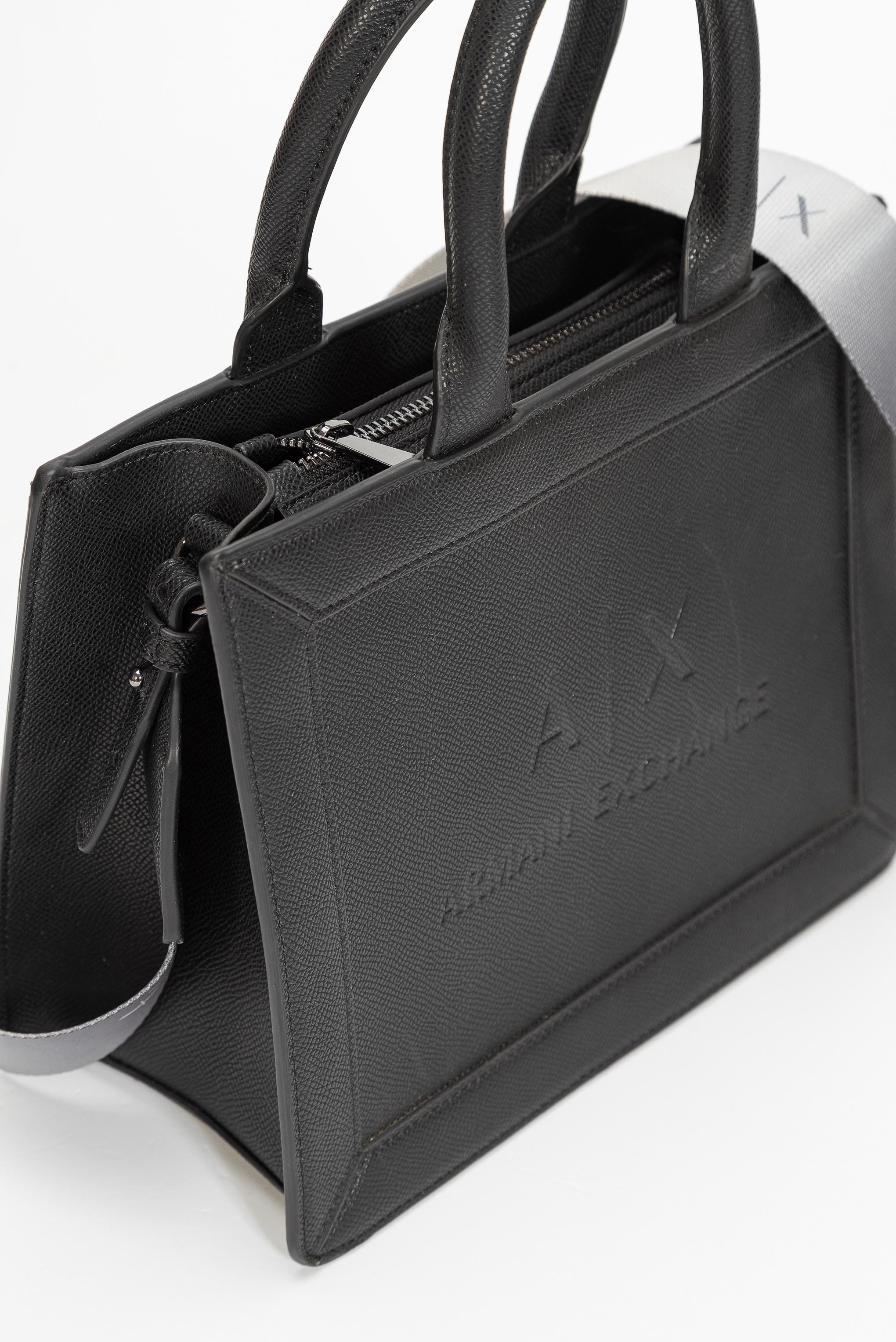 Дамска чанта в черно Women's medium tote bag Armani Exchange 942929 CC789 00020 Black