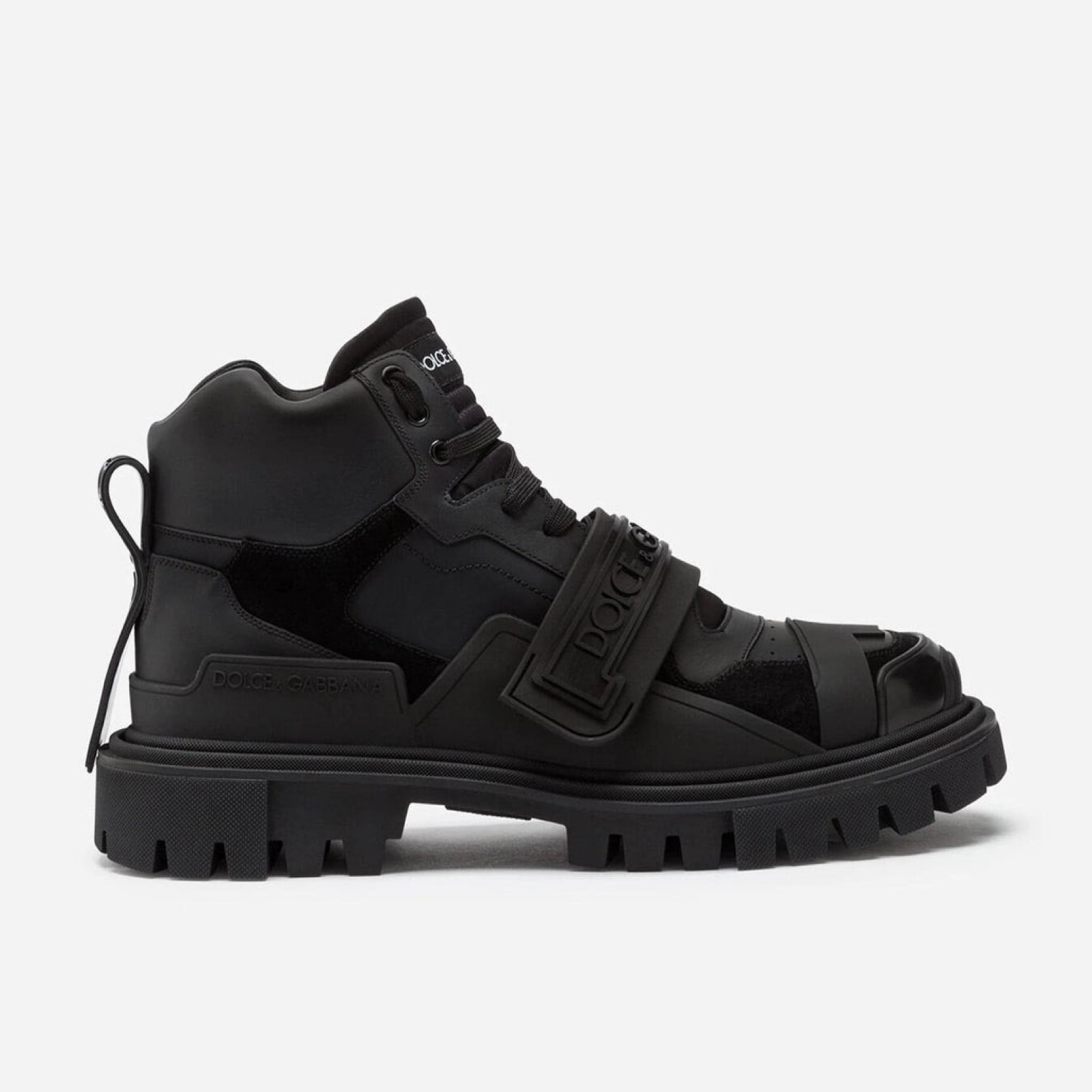 Dolce & Gabbana Trekking Men Sneaker Boots Lateral View