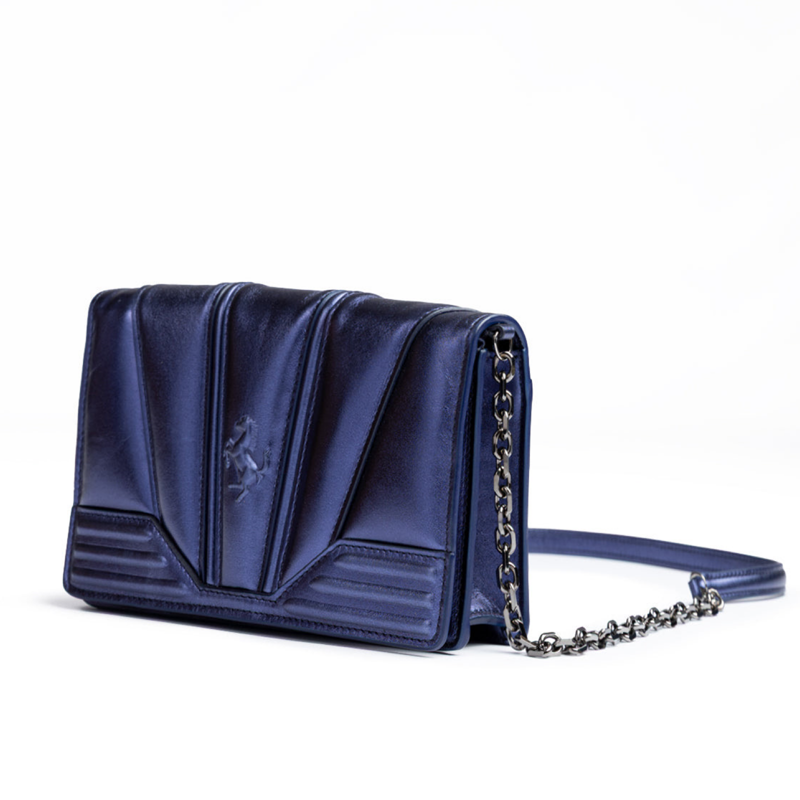 Ferrari GT Patent Leather Bag Side View