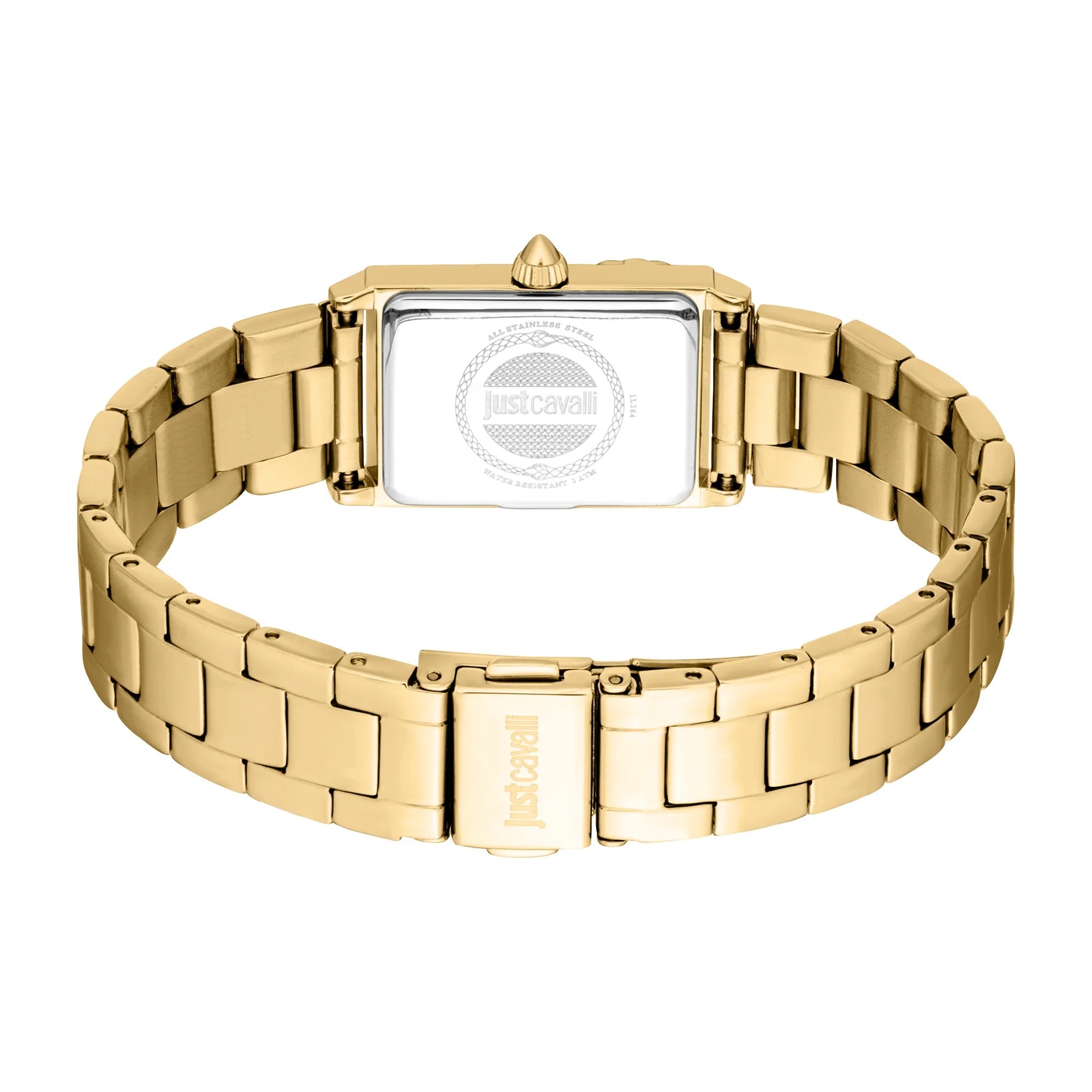 Дамски часовник Women’s watch Just Cavalli Animalier Dolcezza Snake JC1L364M0065 Yellow Gold Silver