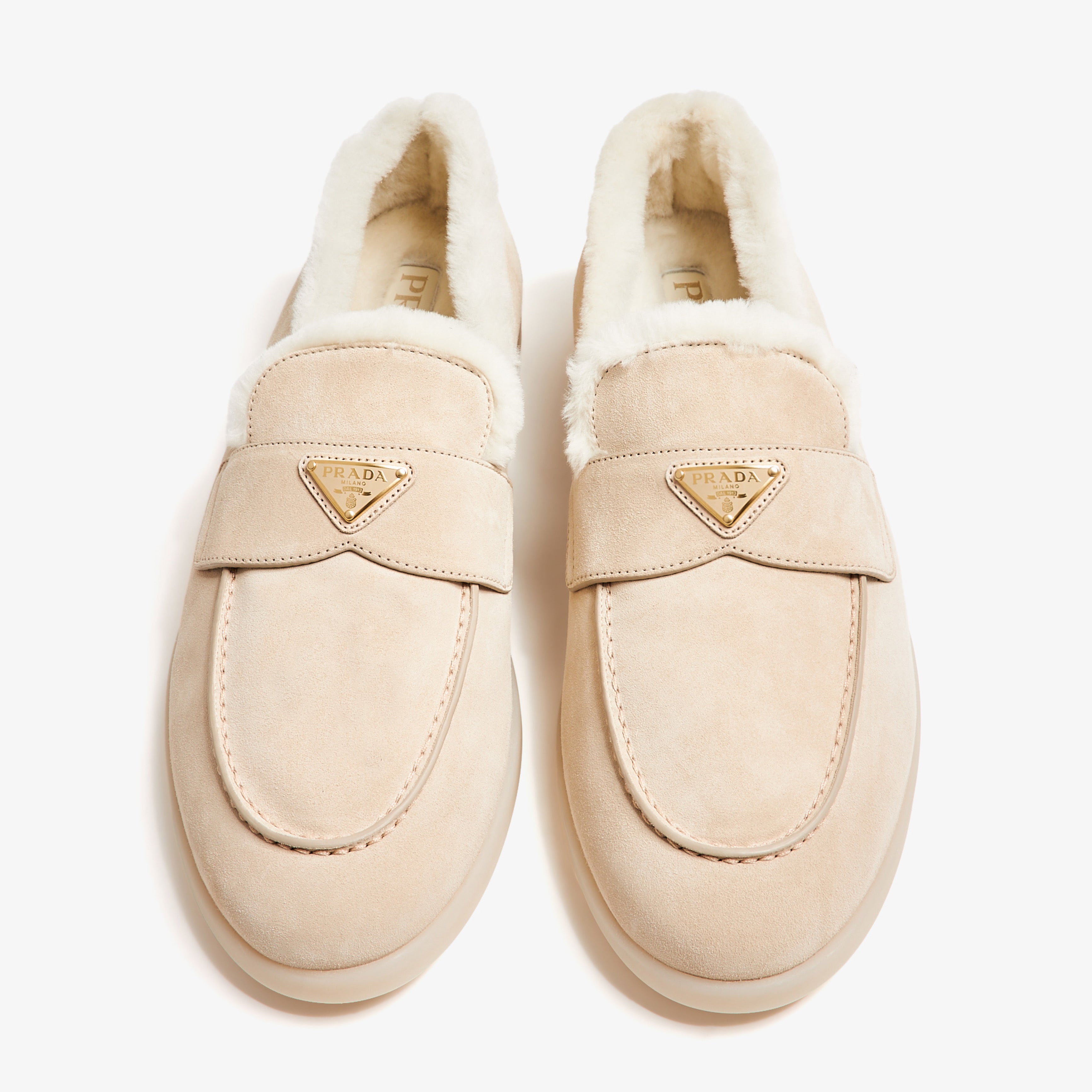 Мъжки мокасини лоуфъри Men’s loafers PRADA 2DG124FA0013LRFF0FHI top view
