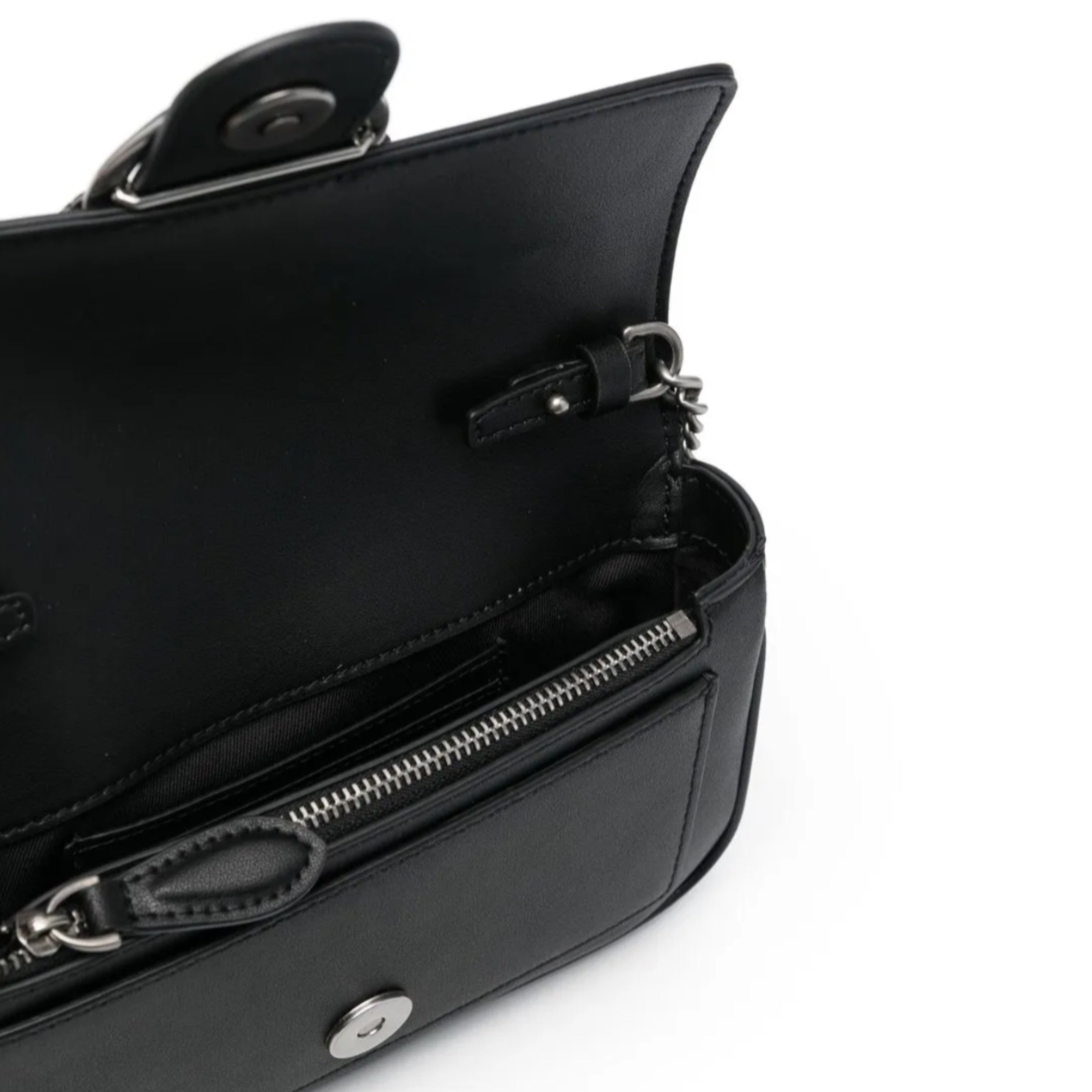 Дамска чанта Women’s shoulder bag PINKO Love One 100061A0F1Z99O Black inside view