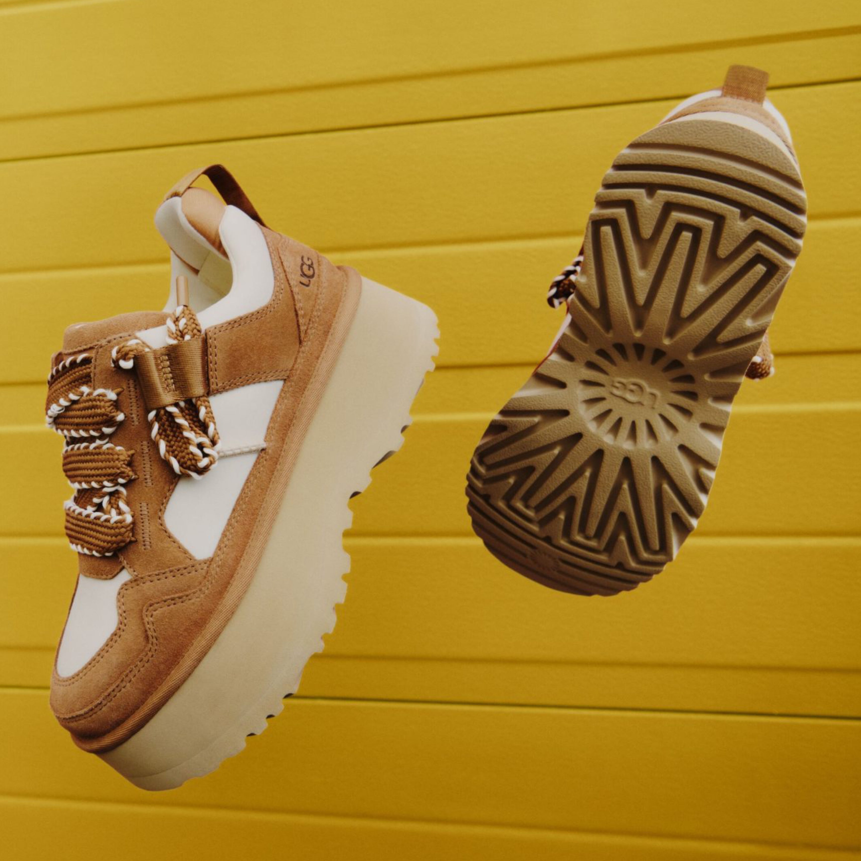 Дамски кецове на платформа Women’s sneakers UGG Astromel 1171541 Chestnut