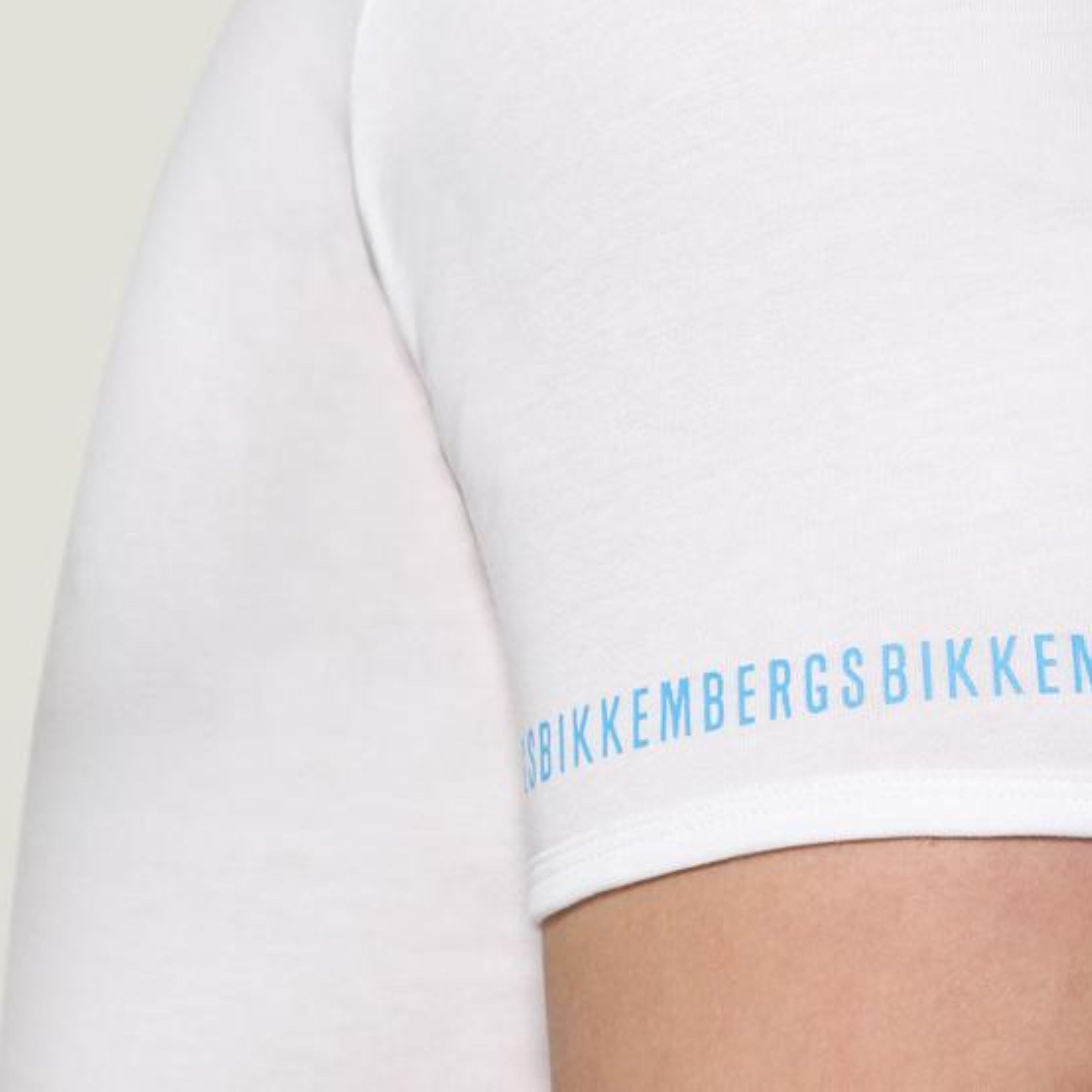 Мъжка тениска бельо Bikkembergs BKK1UTS05BI0000 в бяло