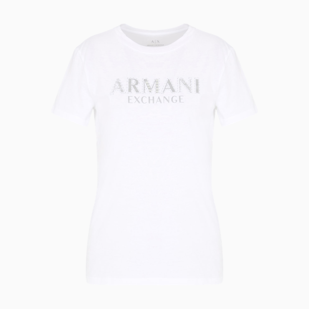 Дамска бяла тениска Armani Exchange 
XW000387 AF10354 