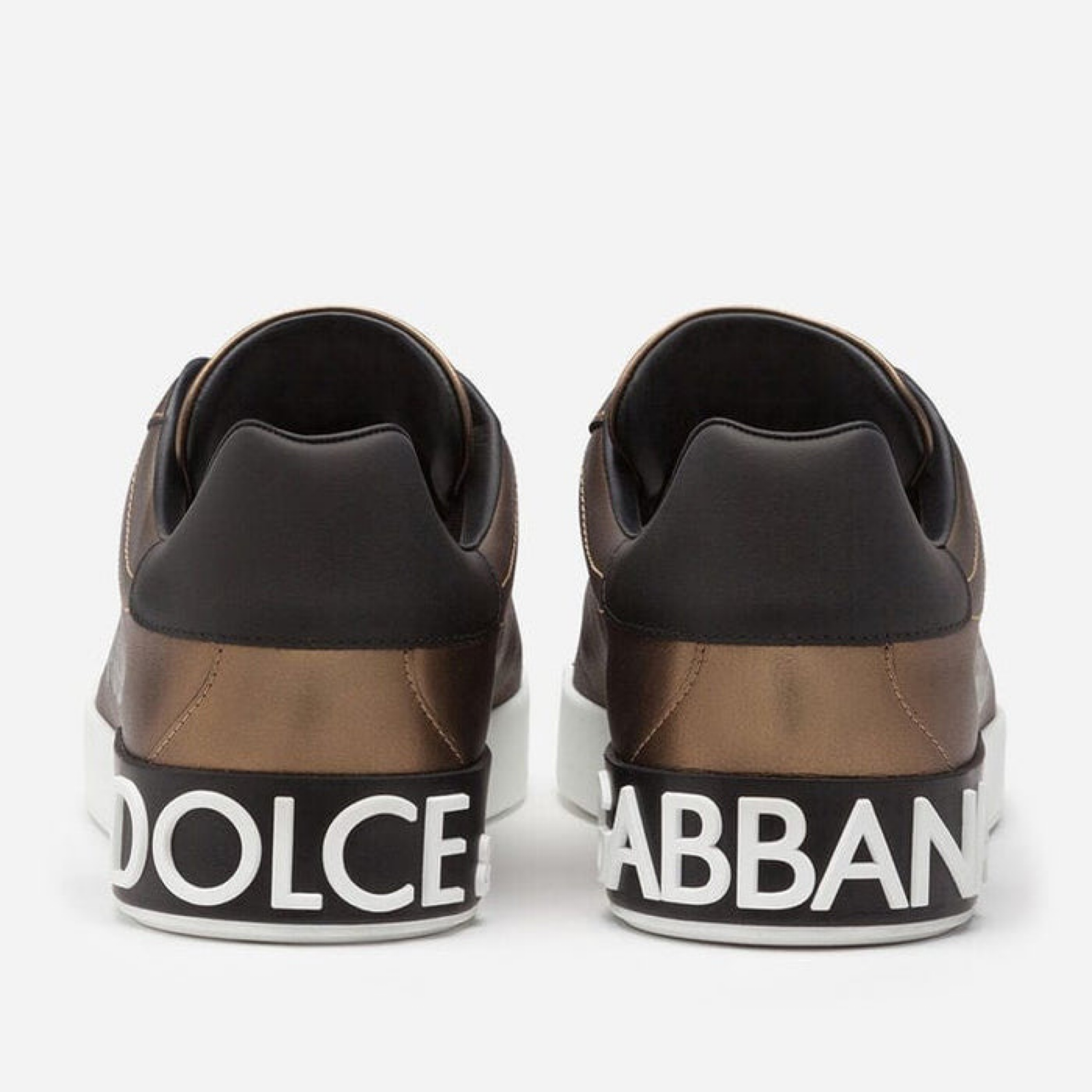 Dolce & Gabbana Portofino Men Sneakers Heel View