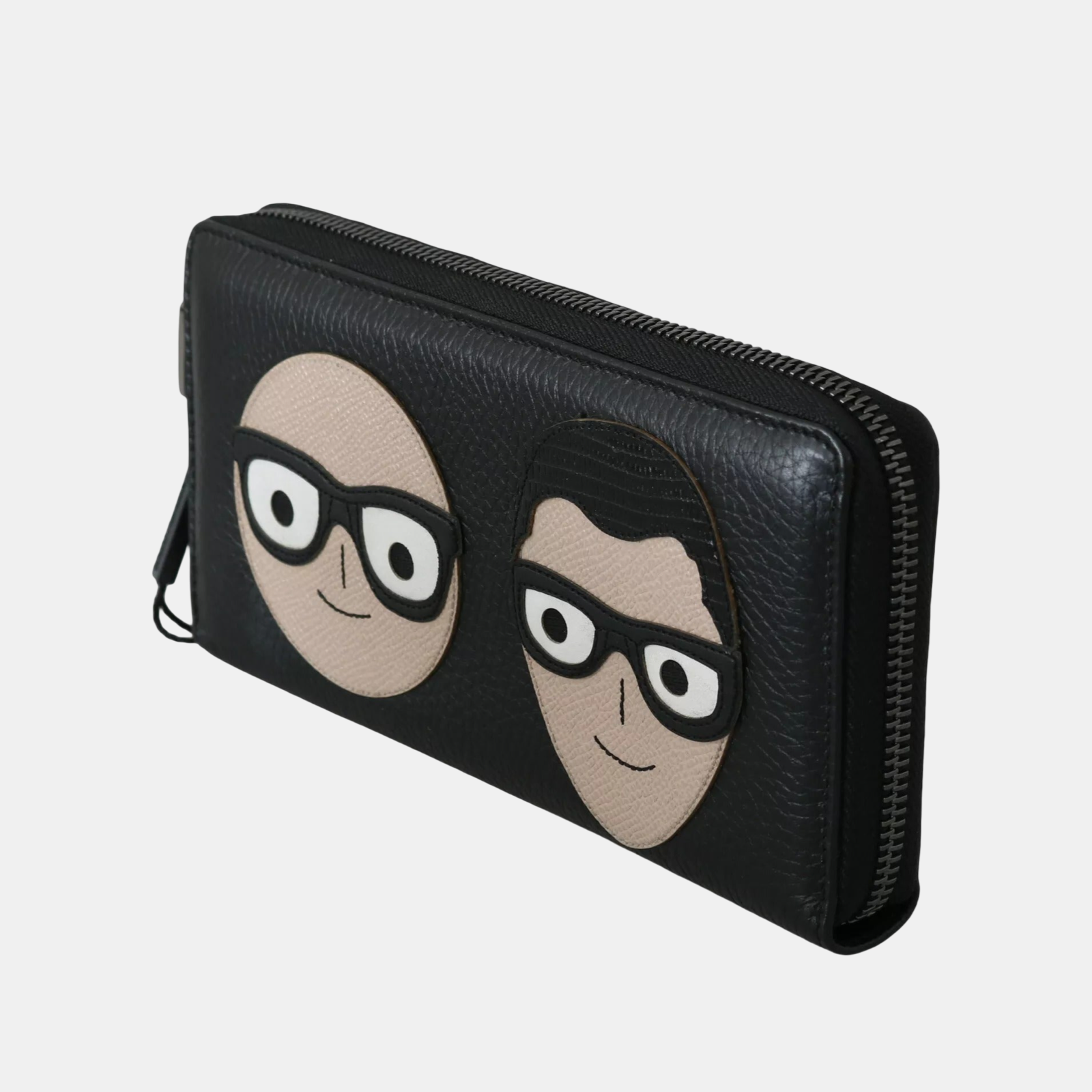 Dolce & Gabbana #DGFAMILY Zipper Continental Men Wallet