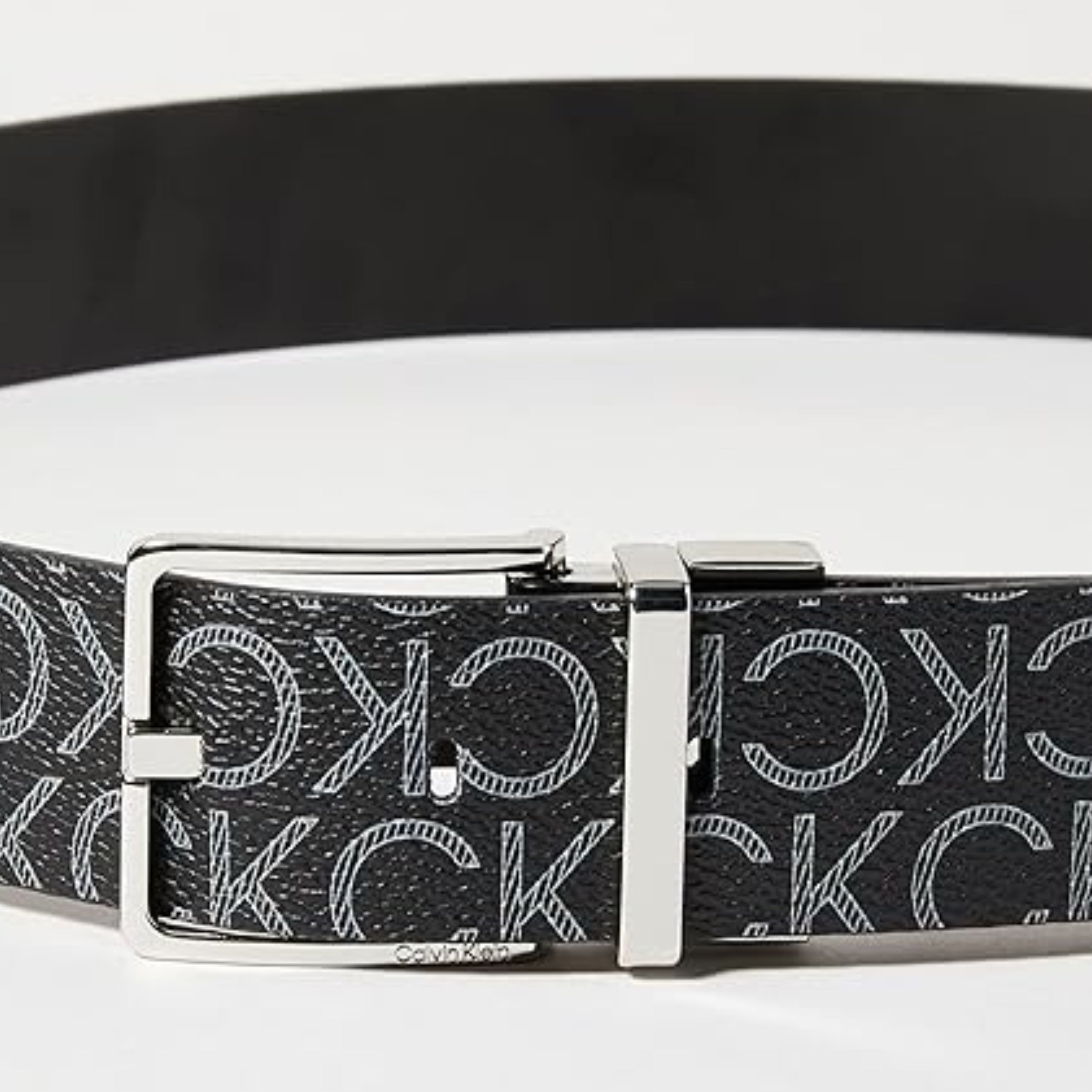 Мъжки колан Calvin Klein K50K510365 черен двулицев