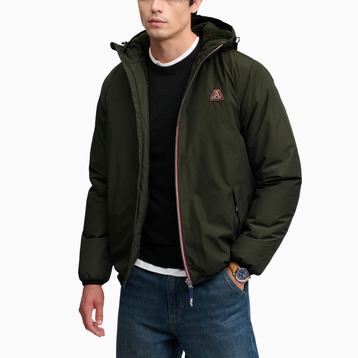 Мъжко яке Superdry Men Winter Tri Windbreaker Jacket M5012444A Front View