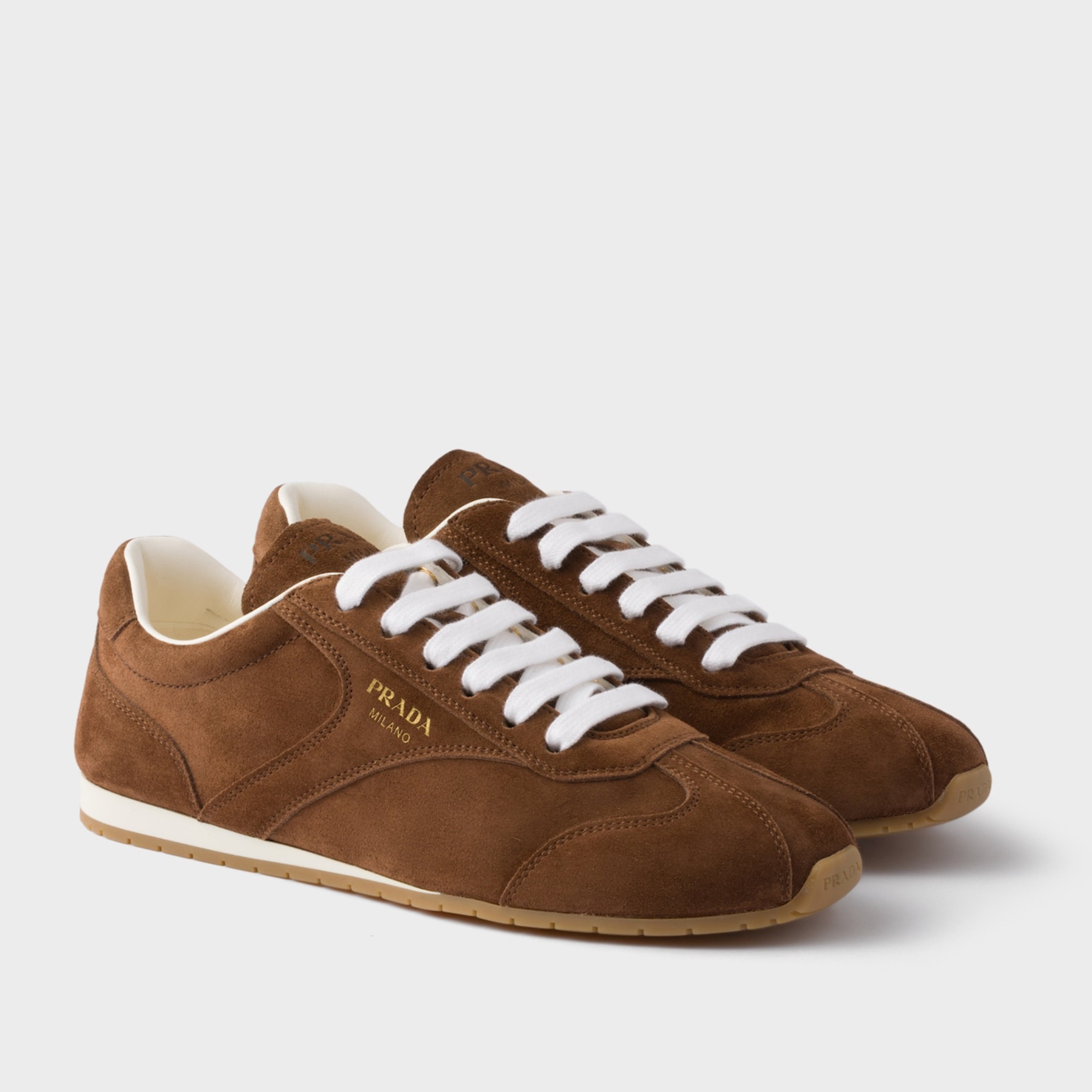 Дамски спортни обувки Women’s sneakers Prada 1E152OF020054F0324 Brown 