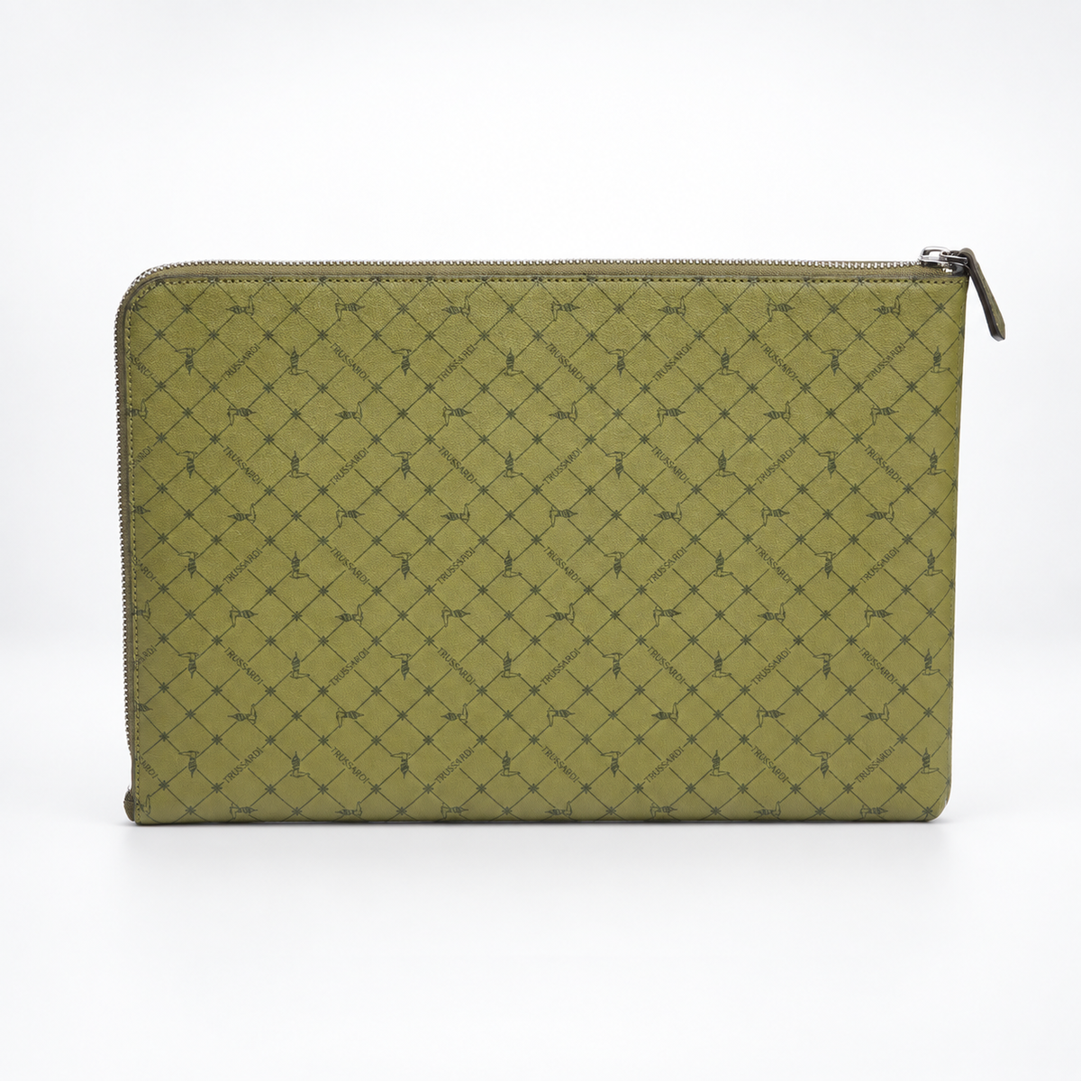 Клъч чанта Men’s clutch bag Trussardi Airplane Yellow angled view back view