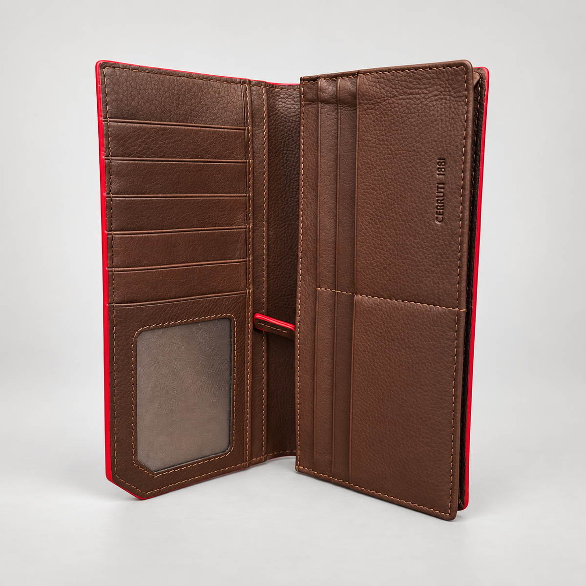 Клъч портфейл Men's clutch wallet Cerruti 1881 Hanoi CEPU02605M Cognac inside view
