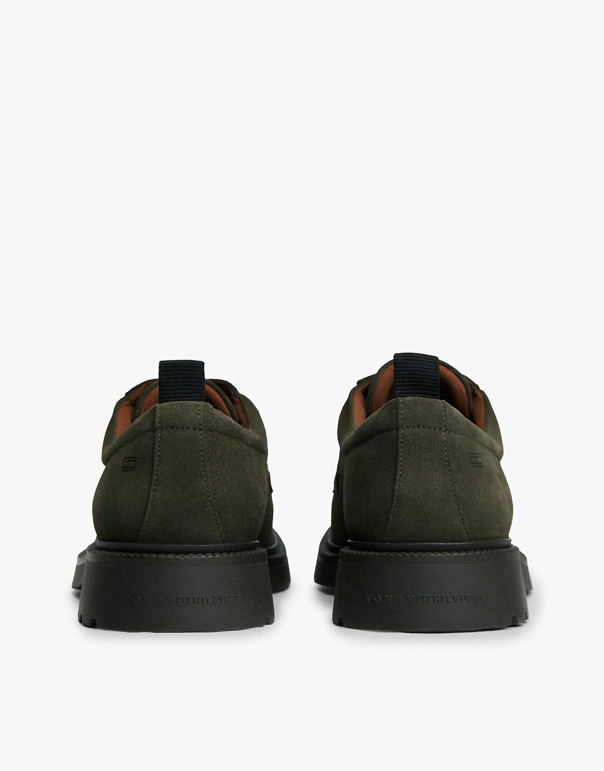 Мъжки кецове Men’s formal shoes Tommy Hilfiger
FM0FM05980 RBN Olive Green heels view