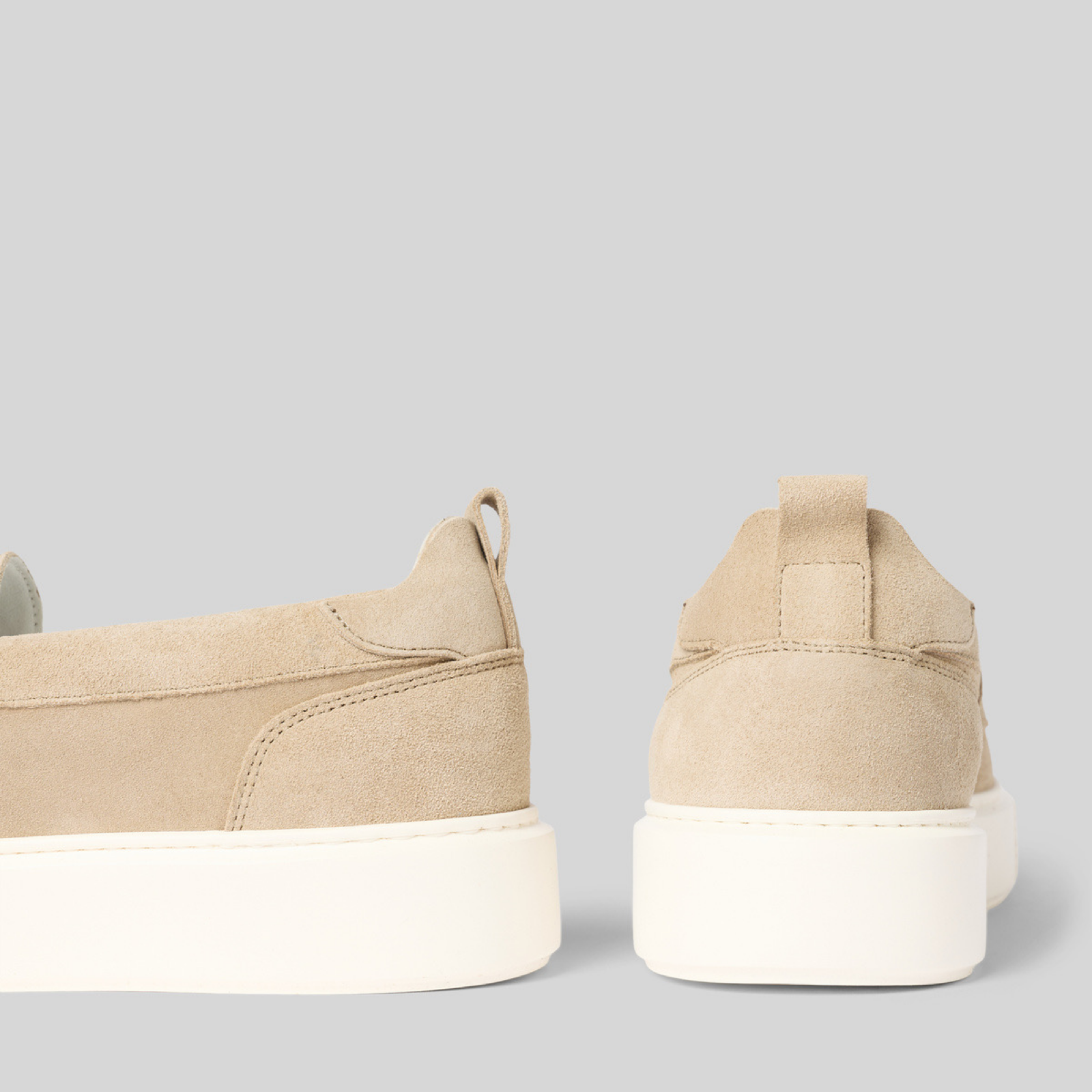 Мъжки мокасини Men’s moccassins Antony Morato MMFW01900-LE300005 Beige heels view