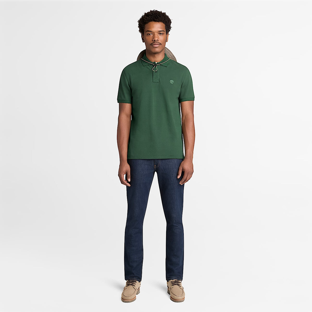 Мъжка поло тениска Men’s polo shirt Timberland
TB0A6VDP A6X Green head to toe view