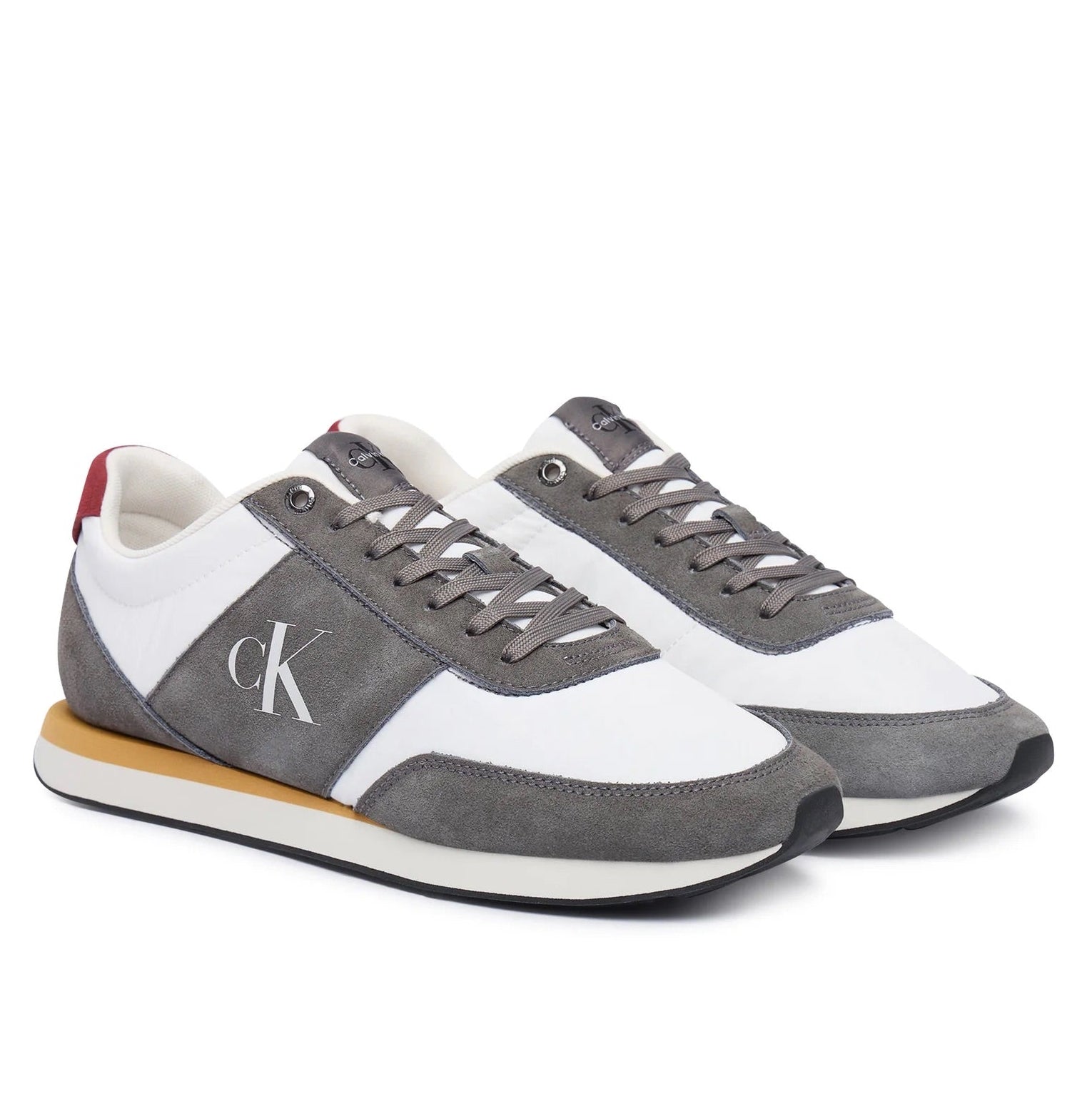 Мъжки кецове Men’s sneakers Calvin Klein HM0HM02212 0IV Gray / White
