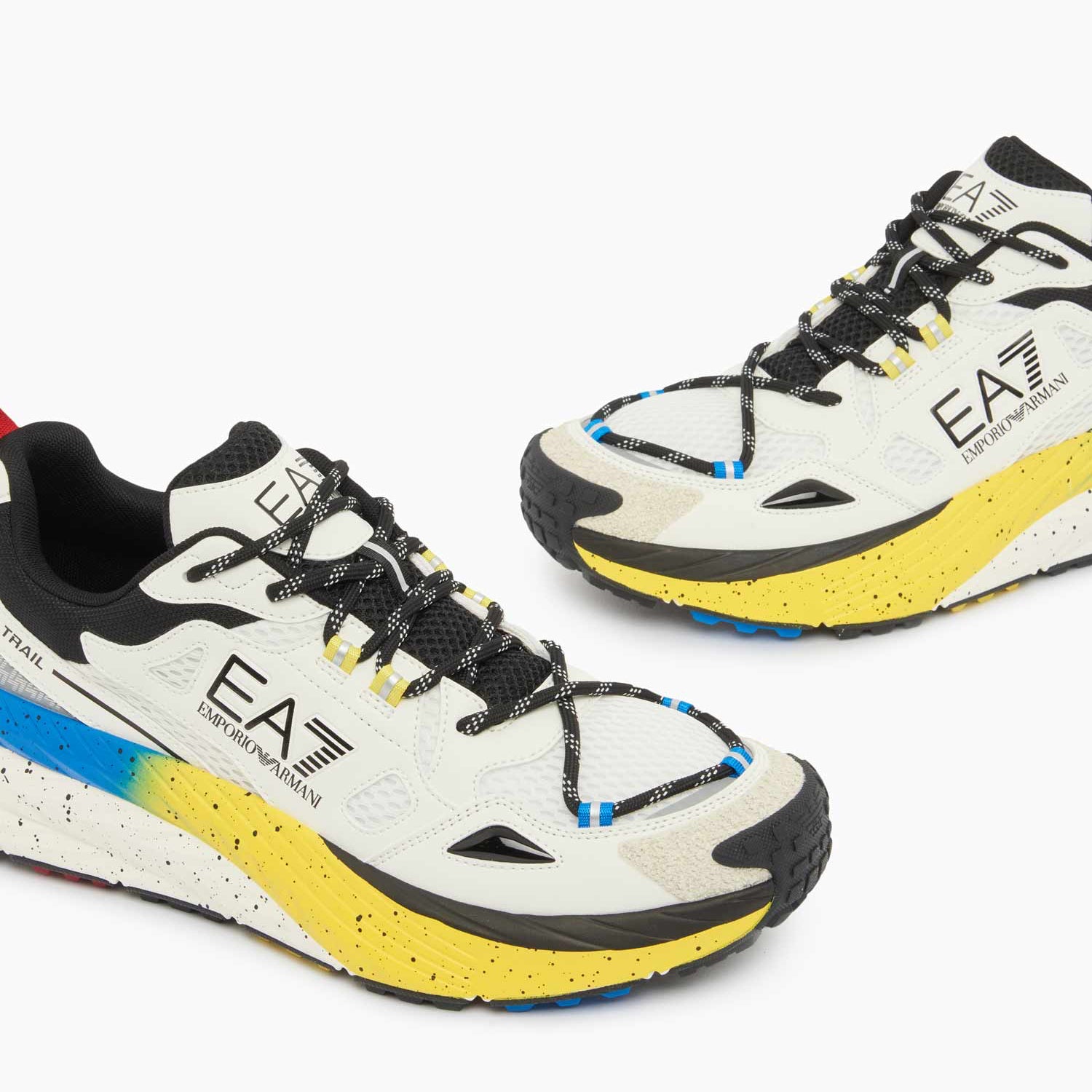 Мъжки маратонки Men’s sneakers EA7 Emporio Armani Crusher Sonic Trail 7X000602 AF10181 MZ701 close up view