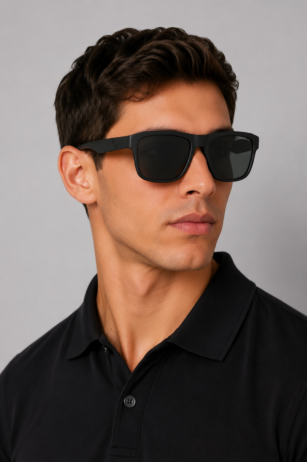 Мъжки слънчеви очила Men’s sunglasses ARMANI EXCHANGE AX4154SU83737 Black lifestyle view