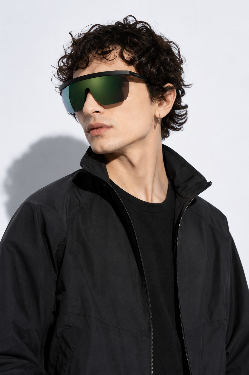 Мъжки слънчеви очила Men’s sunglasses Giorgio Armani AR8169 59606R Black lifestyle view