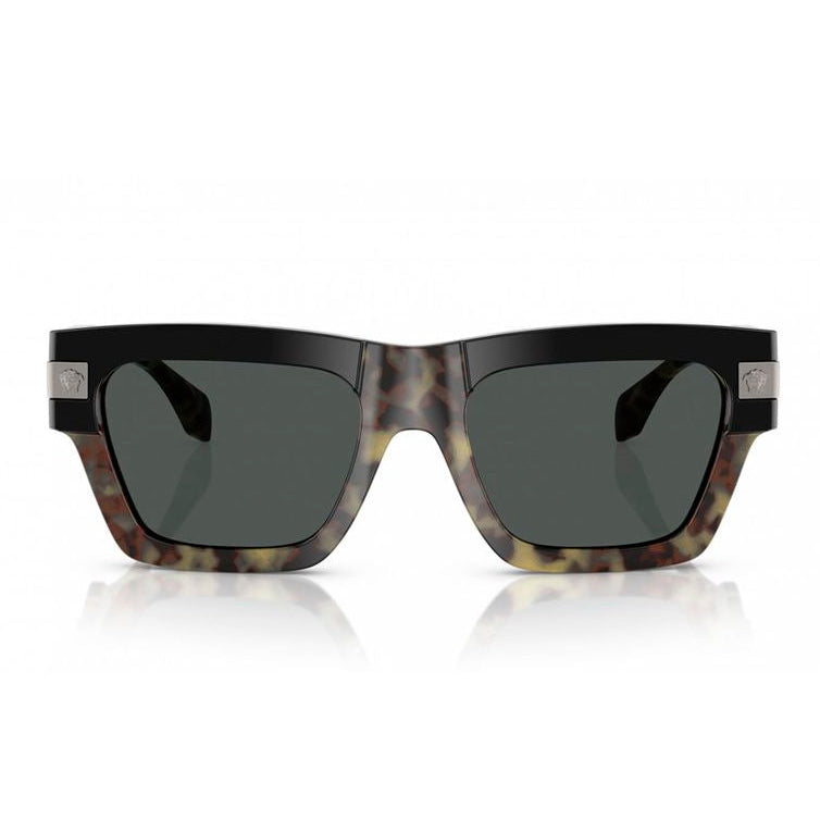 Мъжки слънчеви очила Men’s sunglasses VERSACE VE4464-545687 Havana Tortoise/Black front view