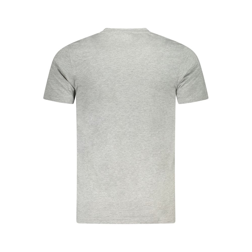 Мъжка тениска Men's t-shirt Cavalli Class TXT60BJD060 05014 Gray back view