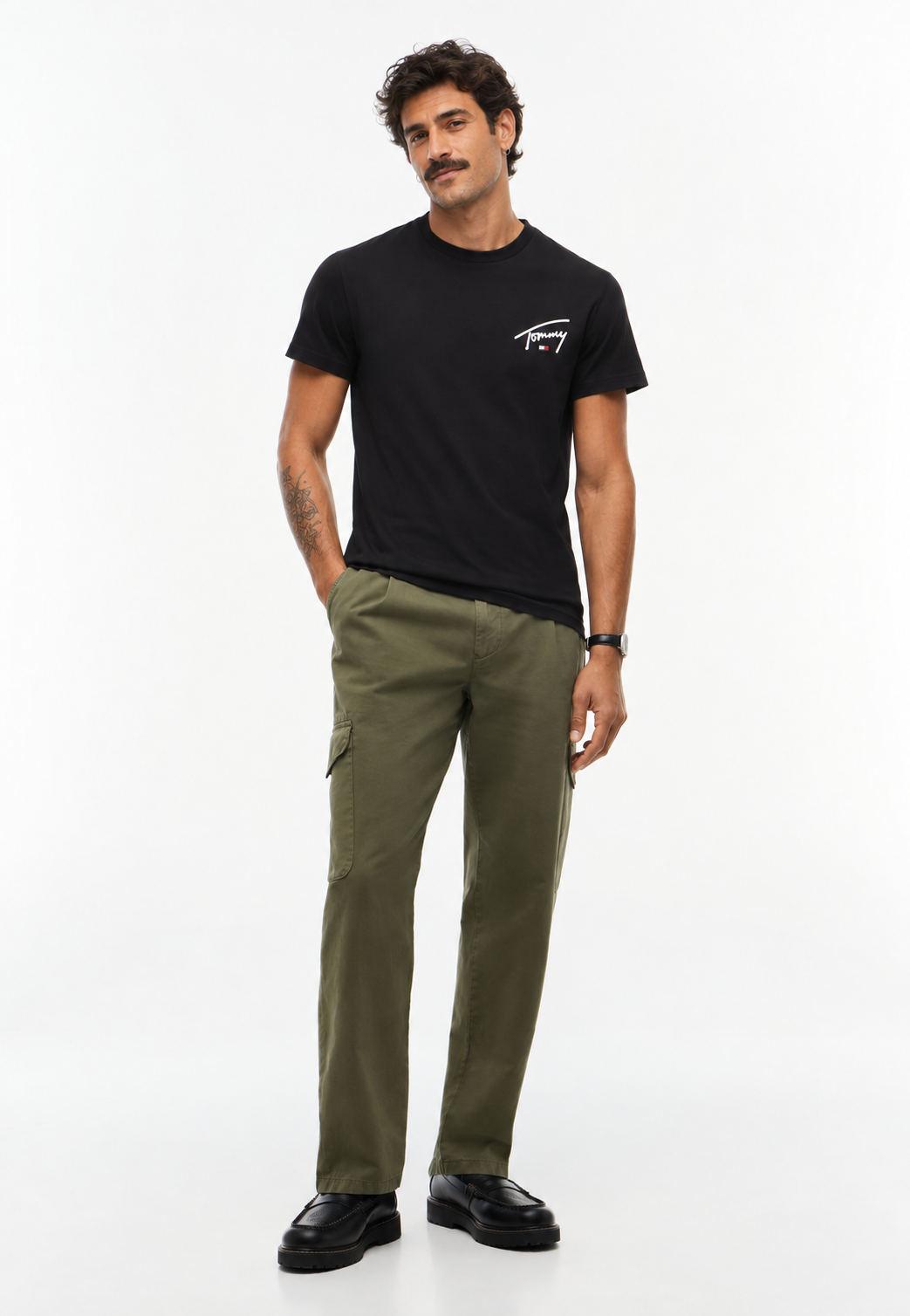 Men’s t-shirt Tommy Hilfiger Jeans
DM0DM23550 BDS head to toe view