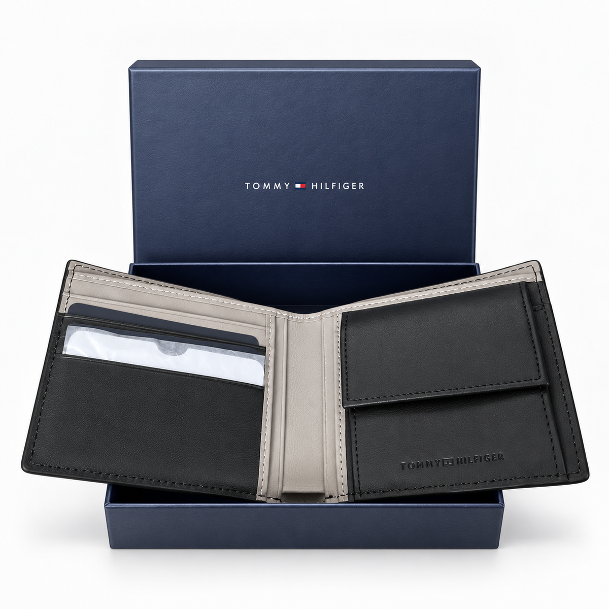 Men's wallet Tommy Hilfiger
AM0AM11859 BDS inside view