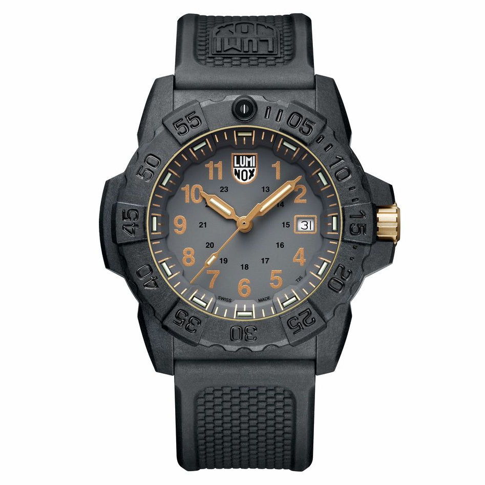 Мъжки часовник Men’s watch Luminox Navy Seal XS3508GOLD front view