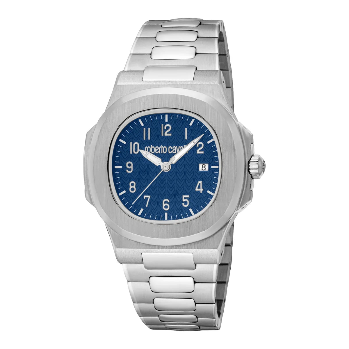 Мъжки часовник Men’s watch Roberto Cavalli Gent RC5G166M0055 Silver gray / Blue