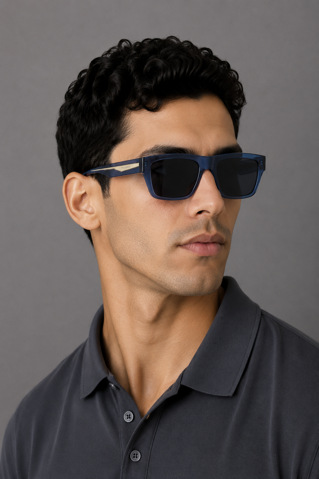 Слънчеви очила Unisex sunglasses Trussardi
TSU9032 T02 Blue men lifestyle view