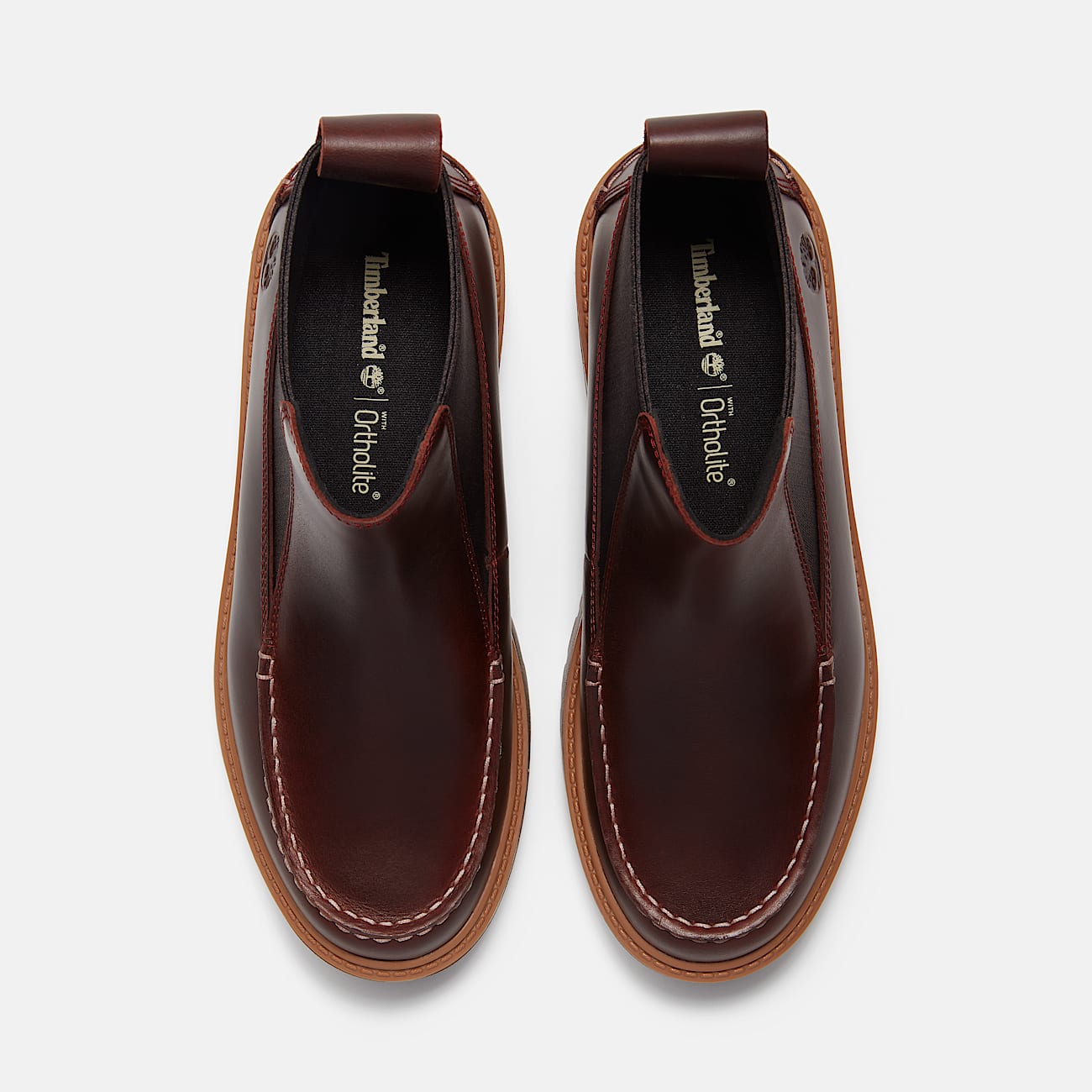 Дамски боти Women’s Platform Chelsea Boots Timberland Stone Street TB0A5TGPEIW Burgundy top view