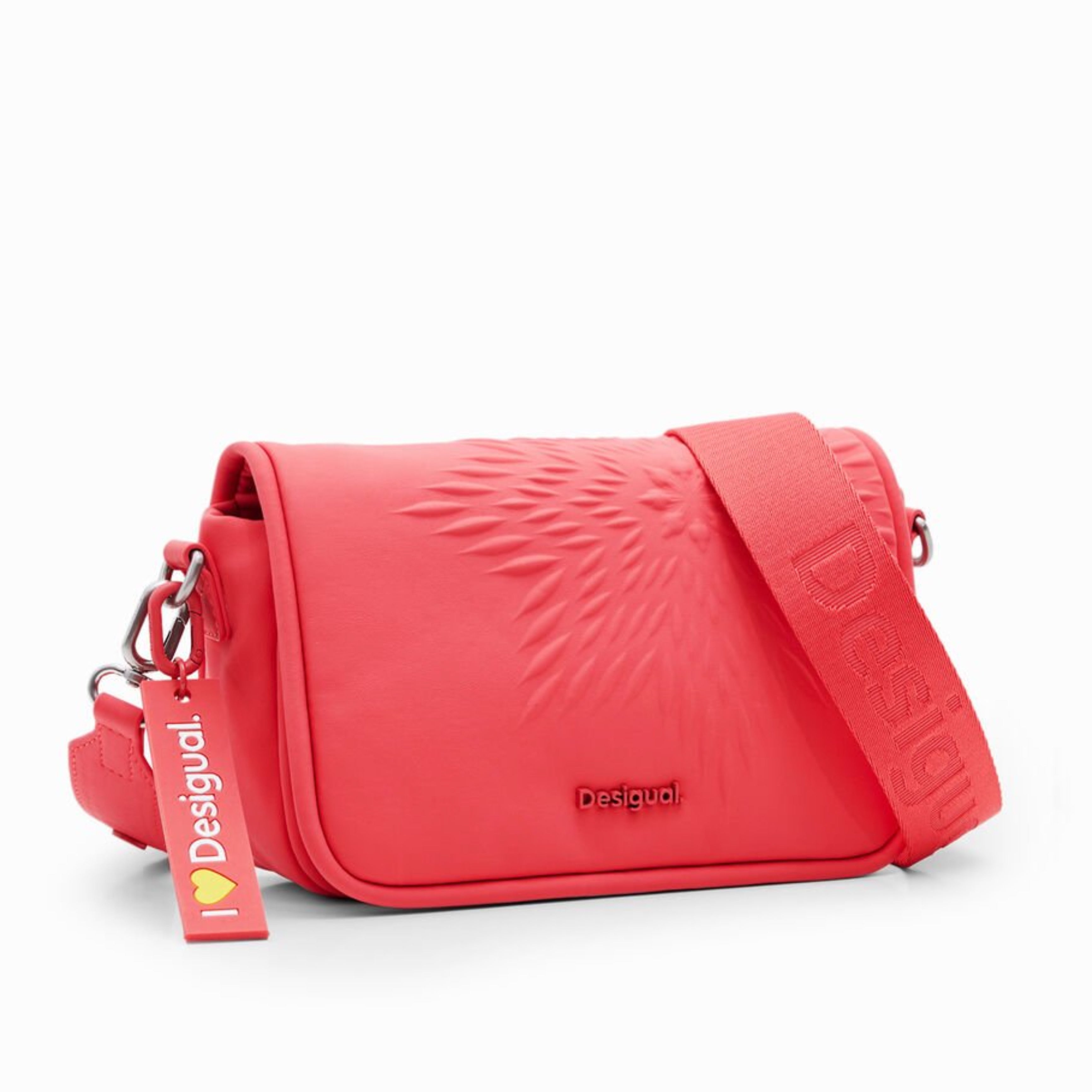 Дамска чанта Women’s S Star shoulder bag Desigual 24SAXP73 7019 Red angled view