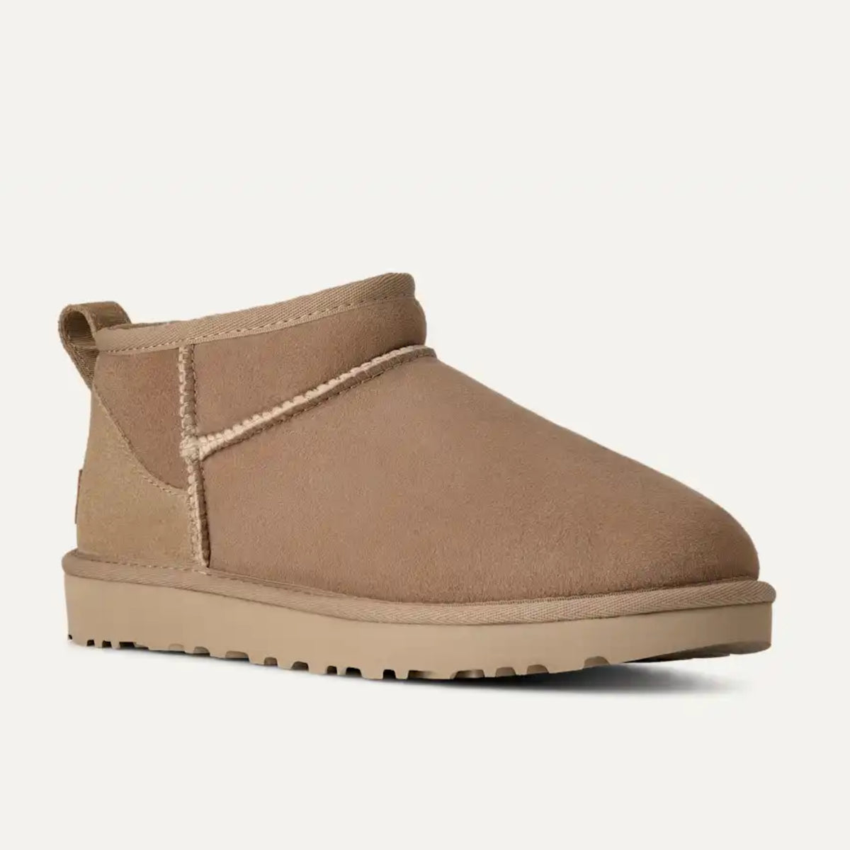 Дамски боти Women’s UGG Classic Ultra Mini Boots 1116109 Sand angled view