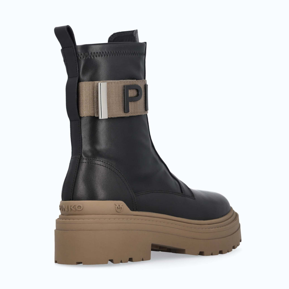 Дамски боти Women’s ankle boots Pinko Mia 13
SD0219P061-Z99 Black Beige heels view 2