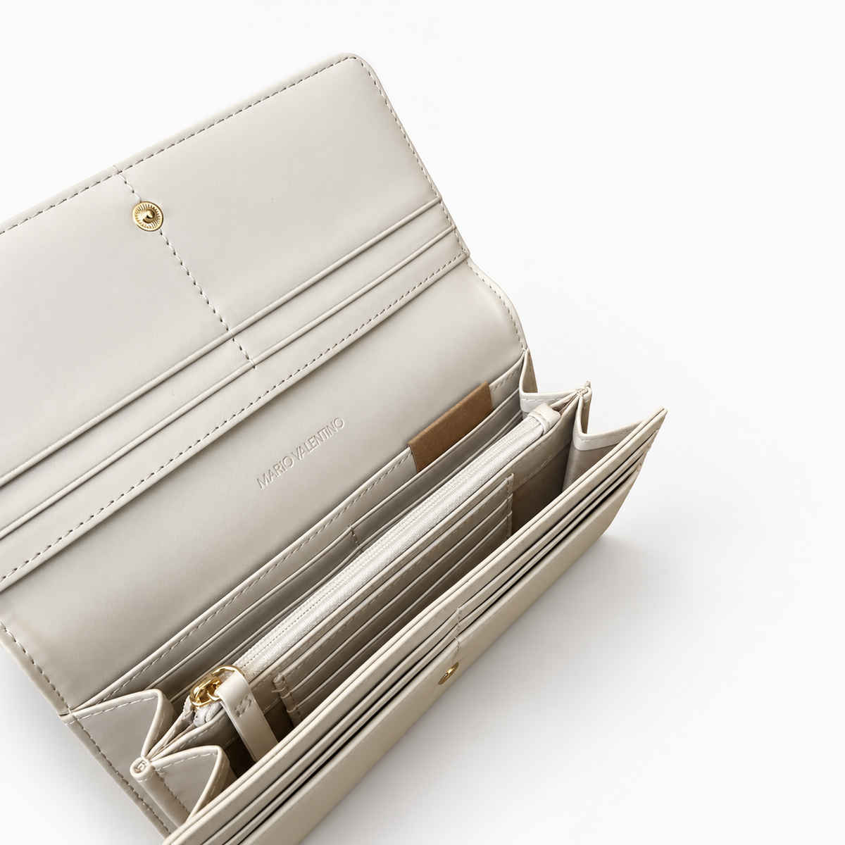 Women's clutch wallet Valentino by Mario
VPS9OG113 CLIO RE ECRU inside view