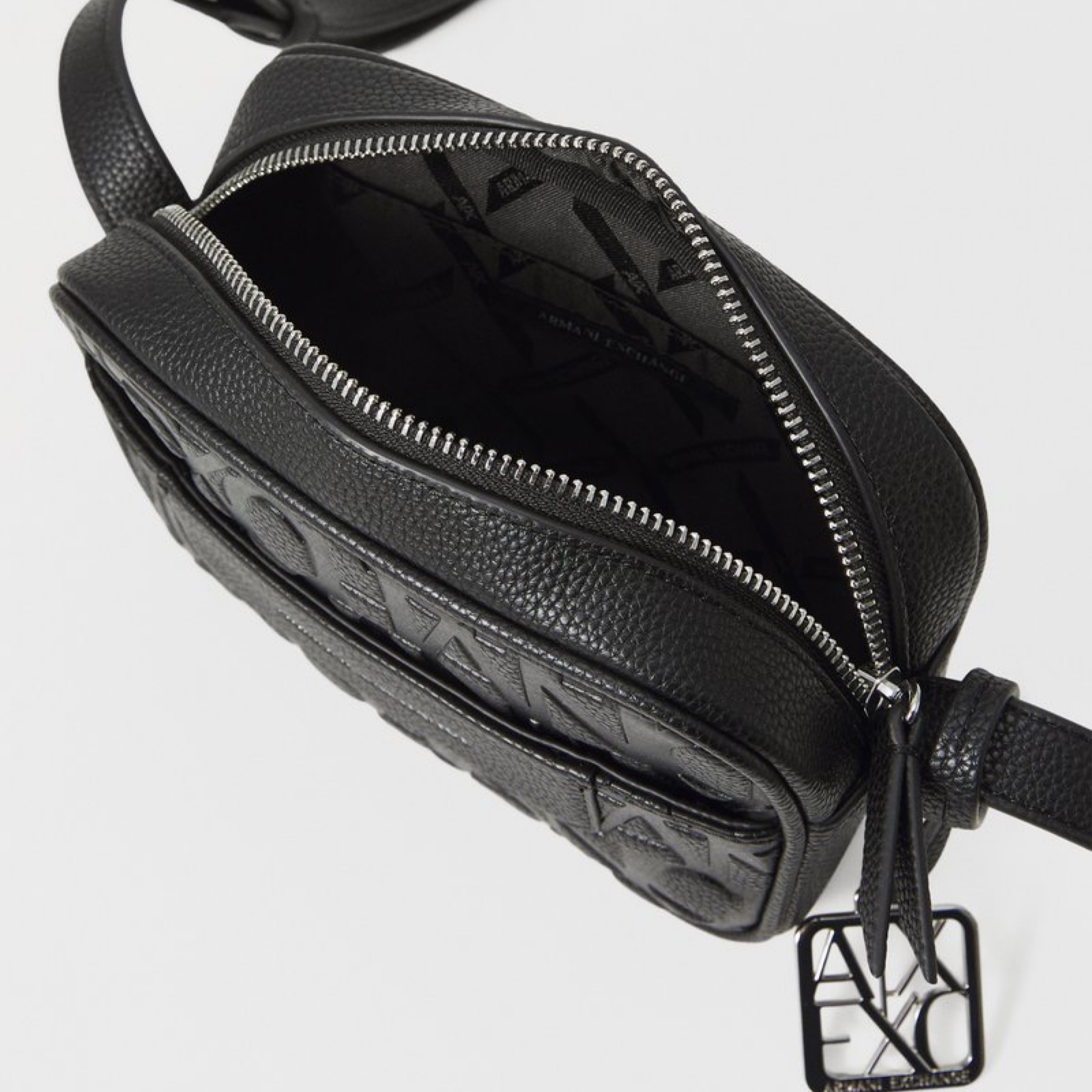 Дамска чанта през рамо Women’s crossbody bag Armani Exchange XW001578 AF15774 UC001 Black inside view