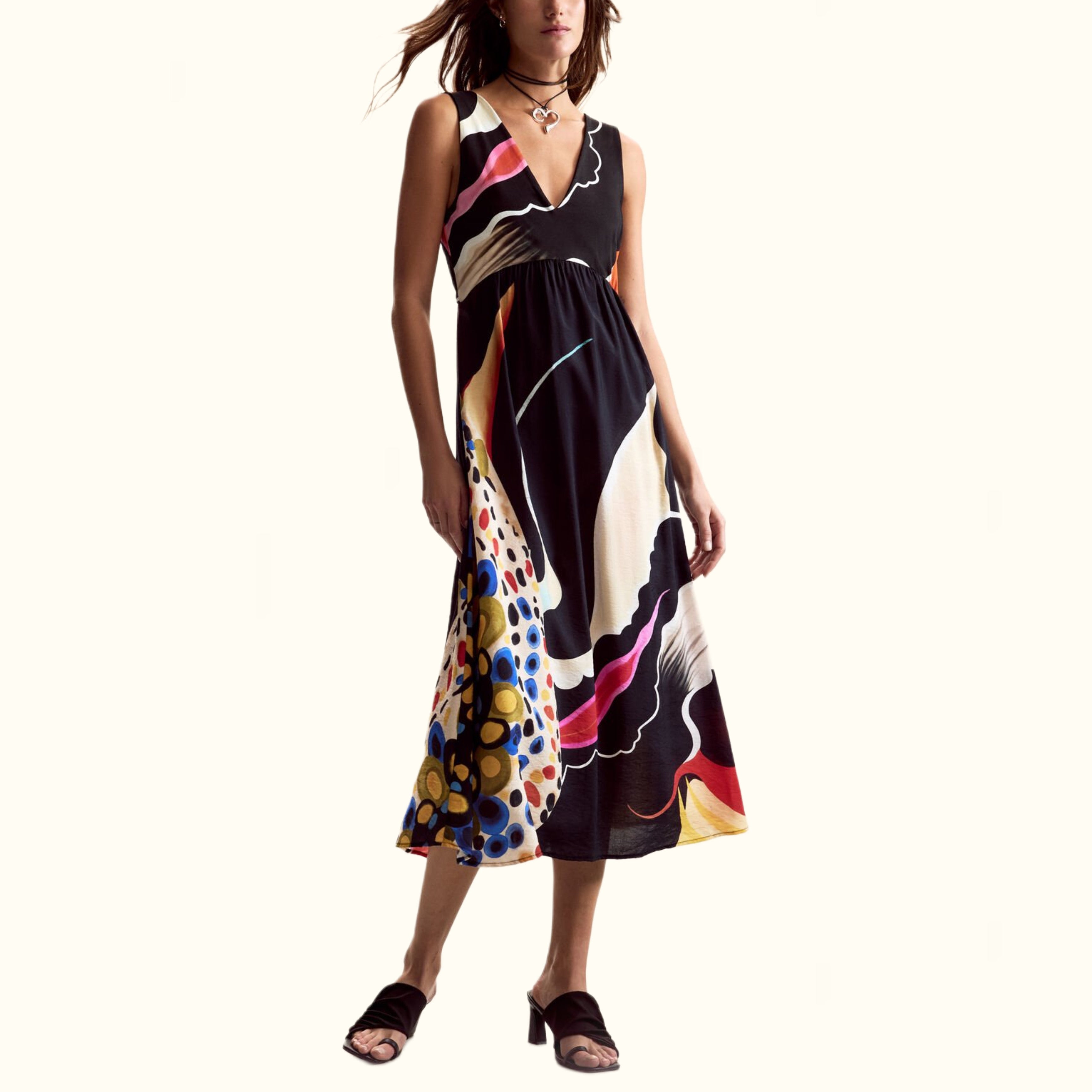 Дамска рокля Women’s dress Desigual by M. Christian Lacroix 26SWVW602000