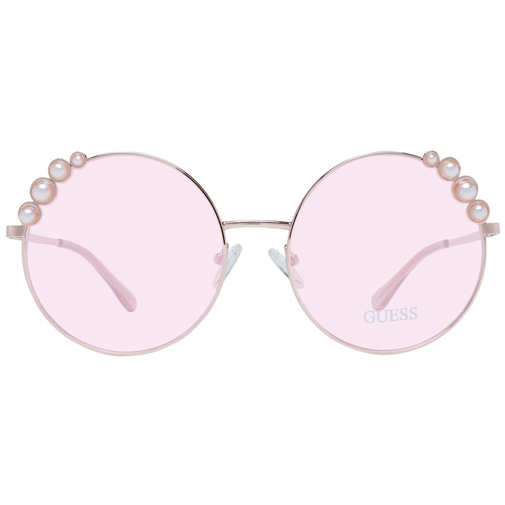 Дамски слънчеви очила Women’s metal sunglasses Guess GF0355 28T Rose Gold front view