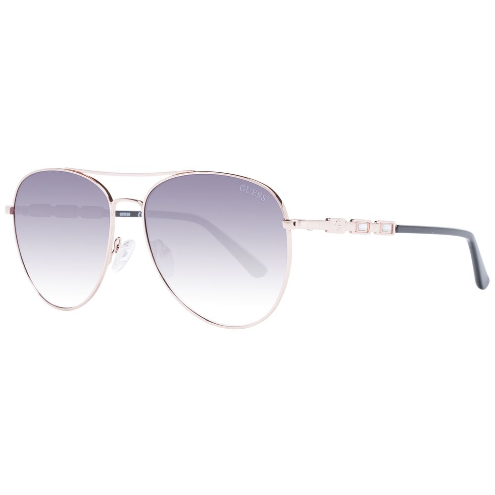 Дамски слънчеви очила Women’s metal sunglasses Guess GF6143 28B Rose Gold