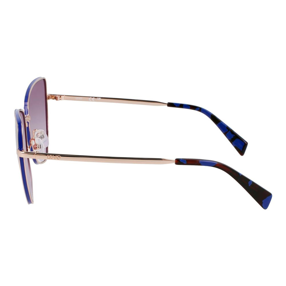 Дамски слънчеви очила Women’s metal sunglasses LIU JO LJ159S 714 Golden side view